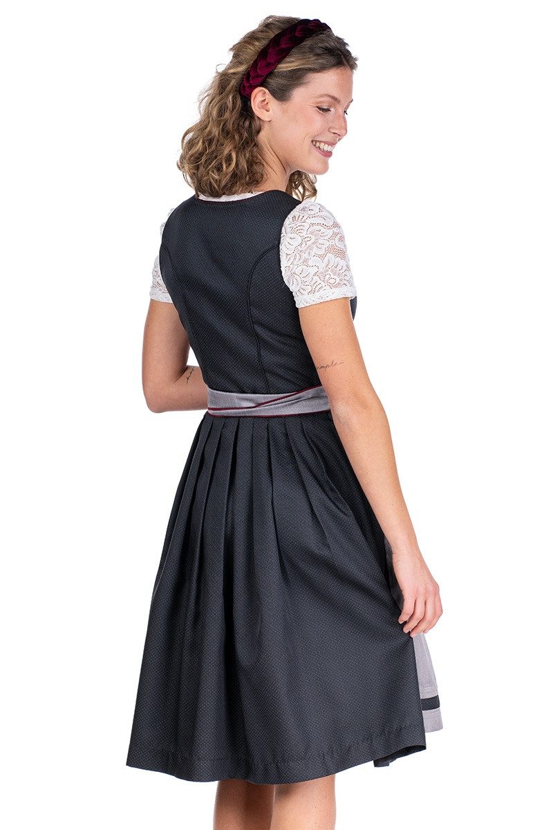 Spieth & Wensky Dirndl Midi Dirndl FC Bayern München 2tlg. - BITZ - dunkelgrau/silber/dunkel – Bild 5 von 5