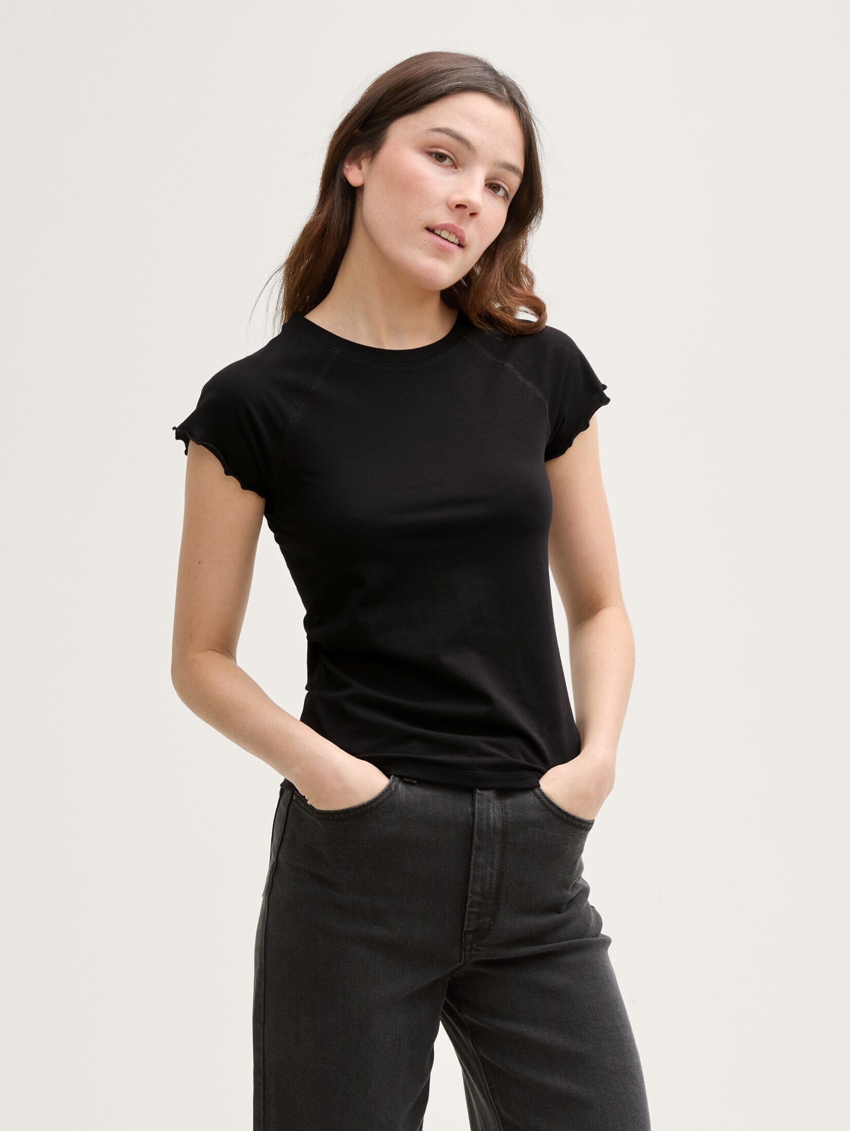 TOM TAILOR Denim T-Shirt Slim Fit günstig online kaufen