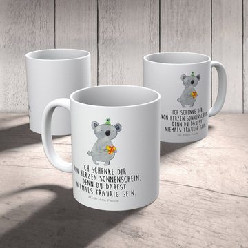 Mr. & Mrs. Panda Kinderbecher Koala Geschenk - Weiß - Kindergartenbecher, Geburtstag, Kunststoffges, Kunststoff, Bruchfest