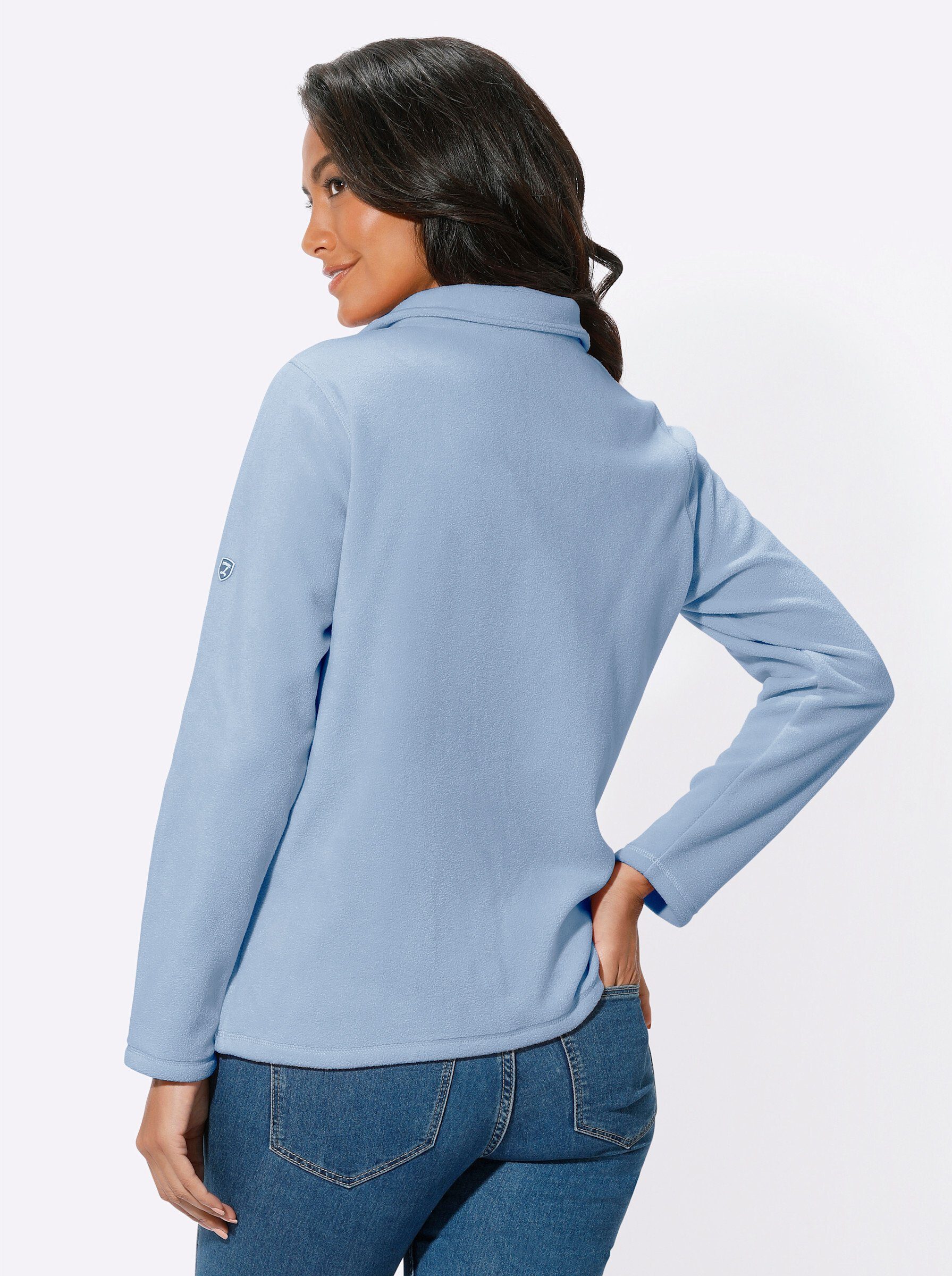 Witt Fleeceshirt Fleece-Shirt Langarm Länge ca. 66 cm – Bild 3 von 4