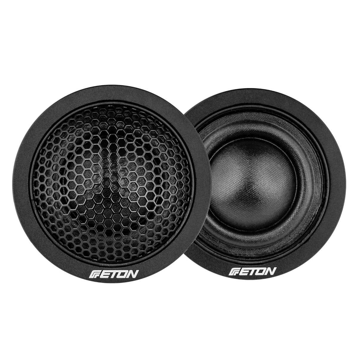 Eton HEX 28 Hochtöner mit 28 mm Gewebe-Kalotte Auto-Lautsprecher (120 W)