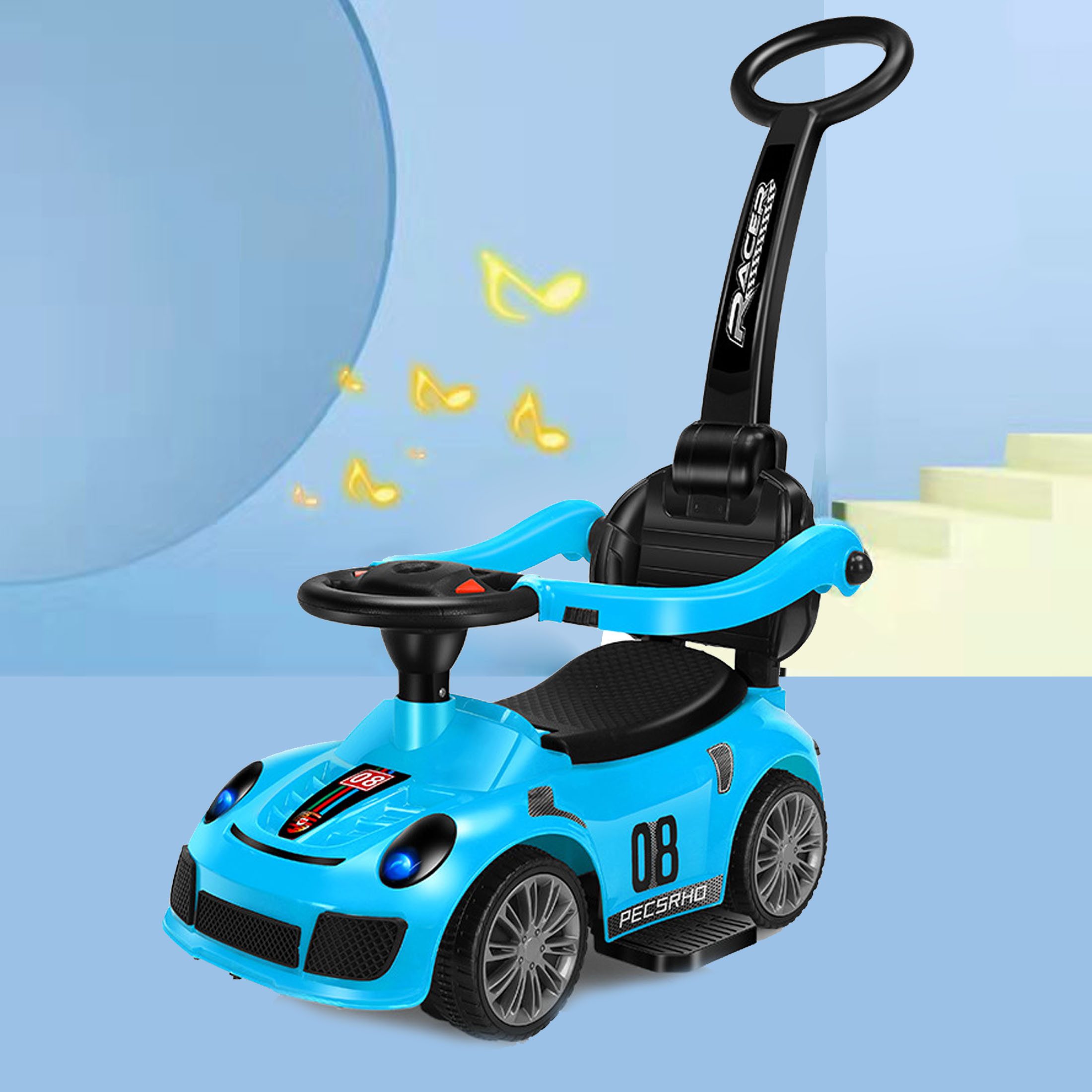 Rutscherauto 360°-Rutschauto, 2-Modus-Leitplankenwagen