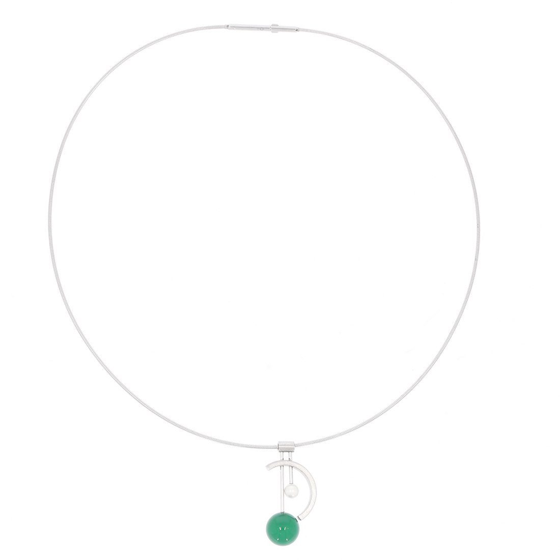 XEN Collier silberfarben...