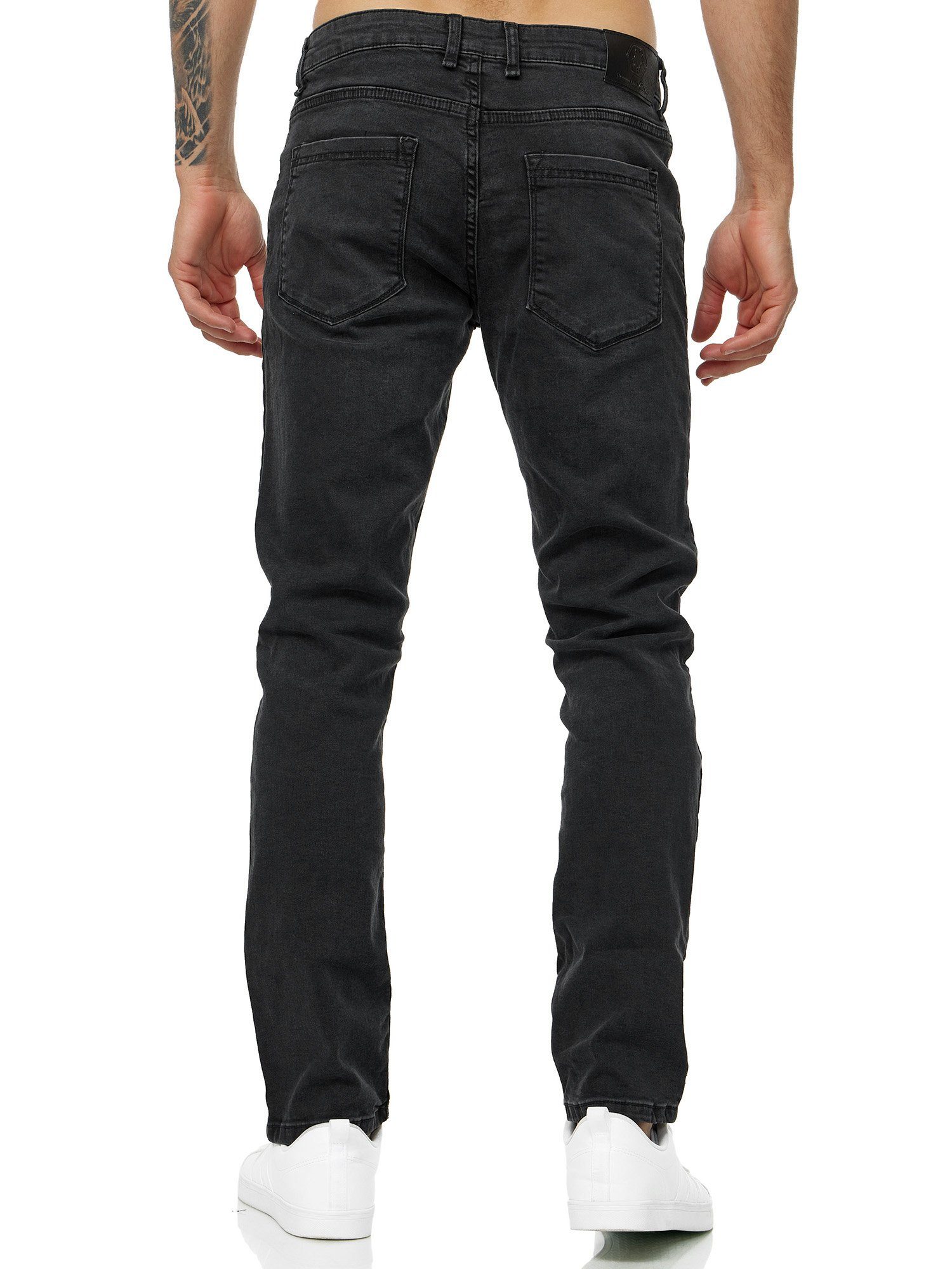 Tazzio Slim-fit-Jeans 16525 Stretch mit Elasthan & im Destroyed-Look – Bild 5 von 5