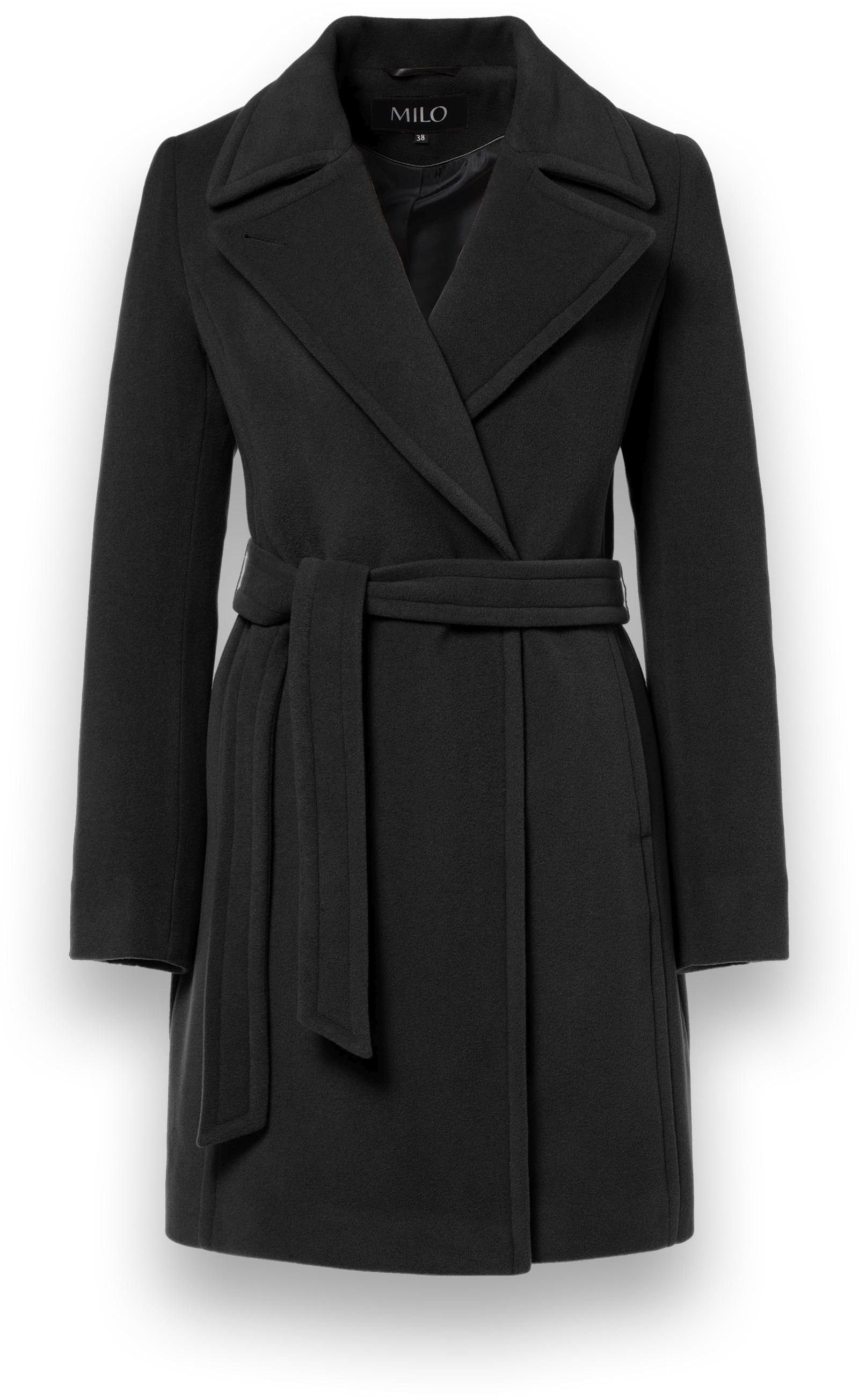 Milo Wintermantel Wanya (Wollmischung) schwarz Damen günstig online kaufen
