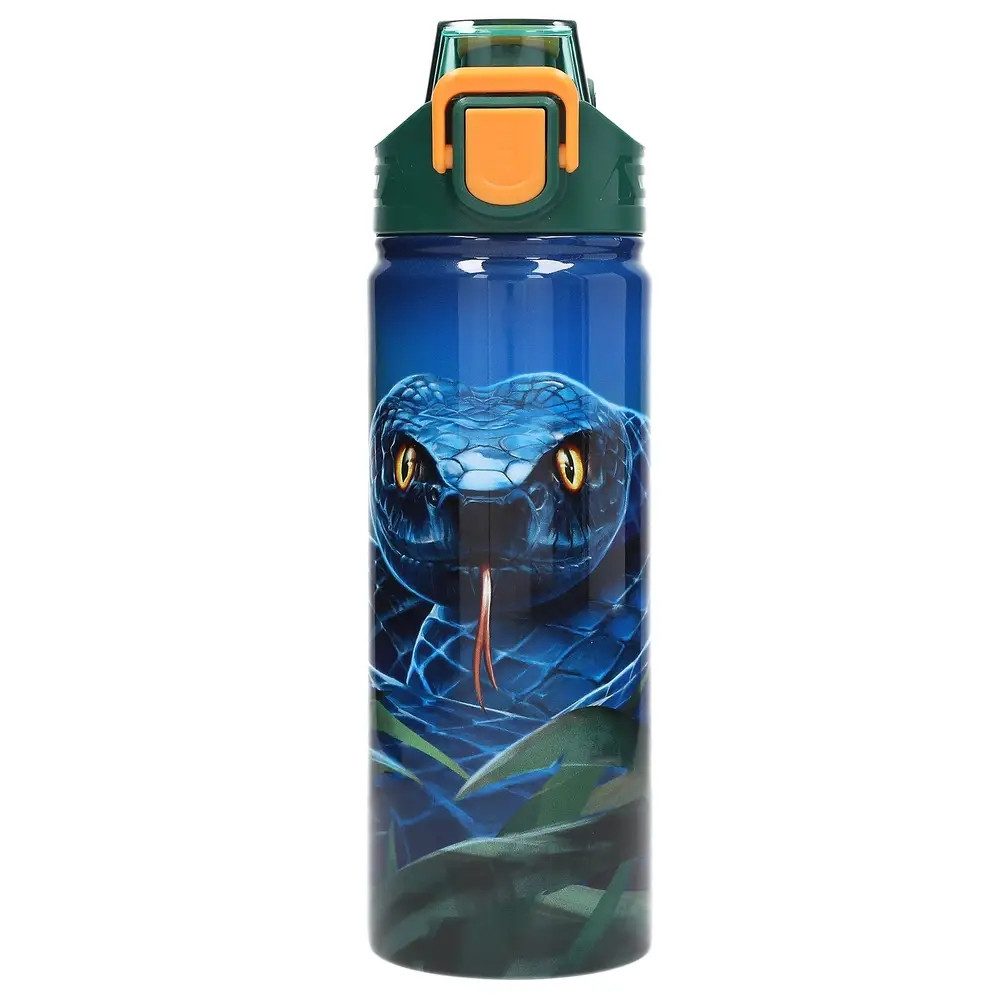 Depesche Trinkflasche Adventure World Trinkflasche Edelstahl Schlange