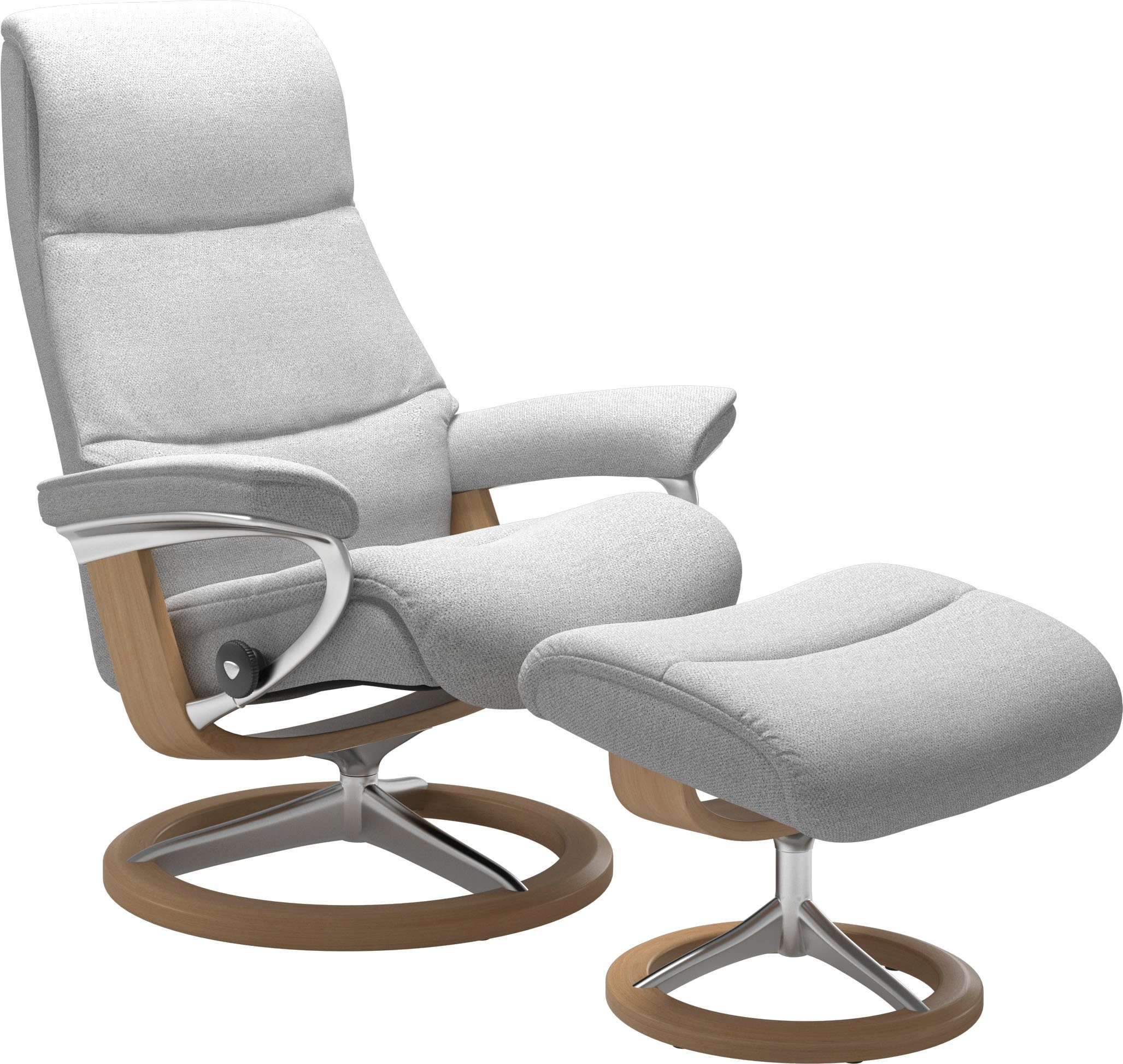 Relaxsessel View, Eiche mit Größe Base, Signature Stressless® L,Gestell