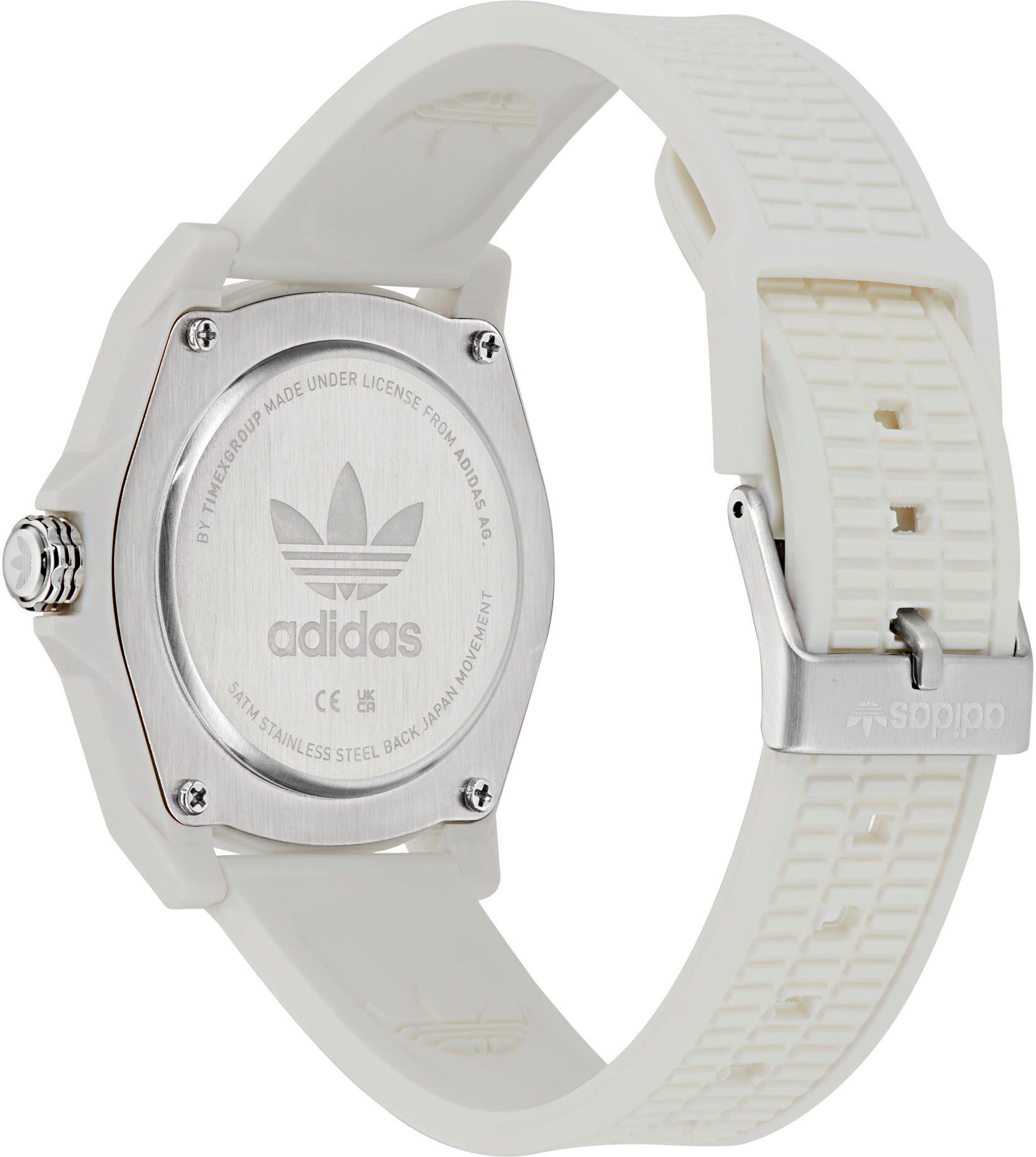 adidas Originals Quarzuhr PROJECT FOUR AOST245702I, Armbanduhr, Herrenuhr, Damenuhr, unisex, Resinarmband