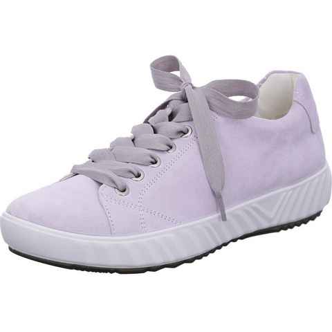 Ara Avio - Damen Schuhe Schnürschuh Sneaker Rauleder lila