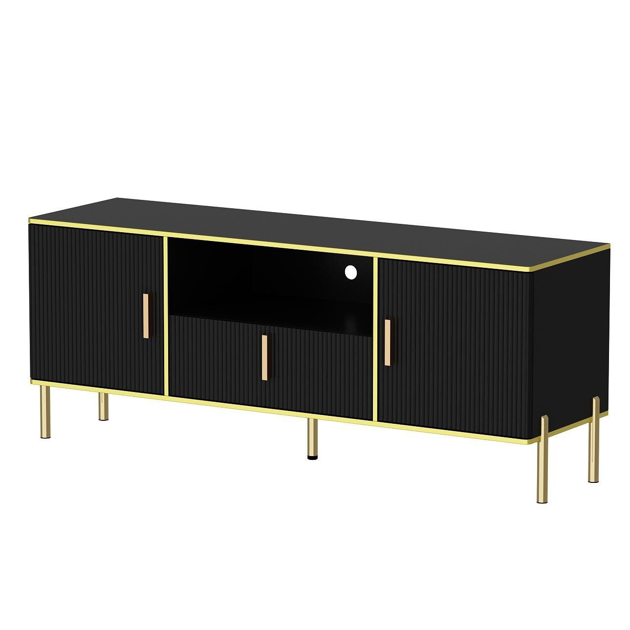 FUFU&GAGA Lowboard mit 2 Türen,TV Schrank günstig online kaufen