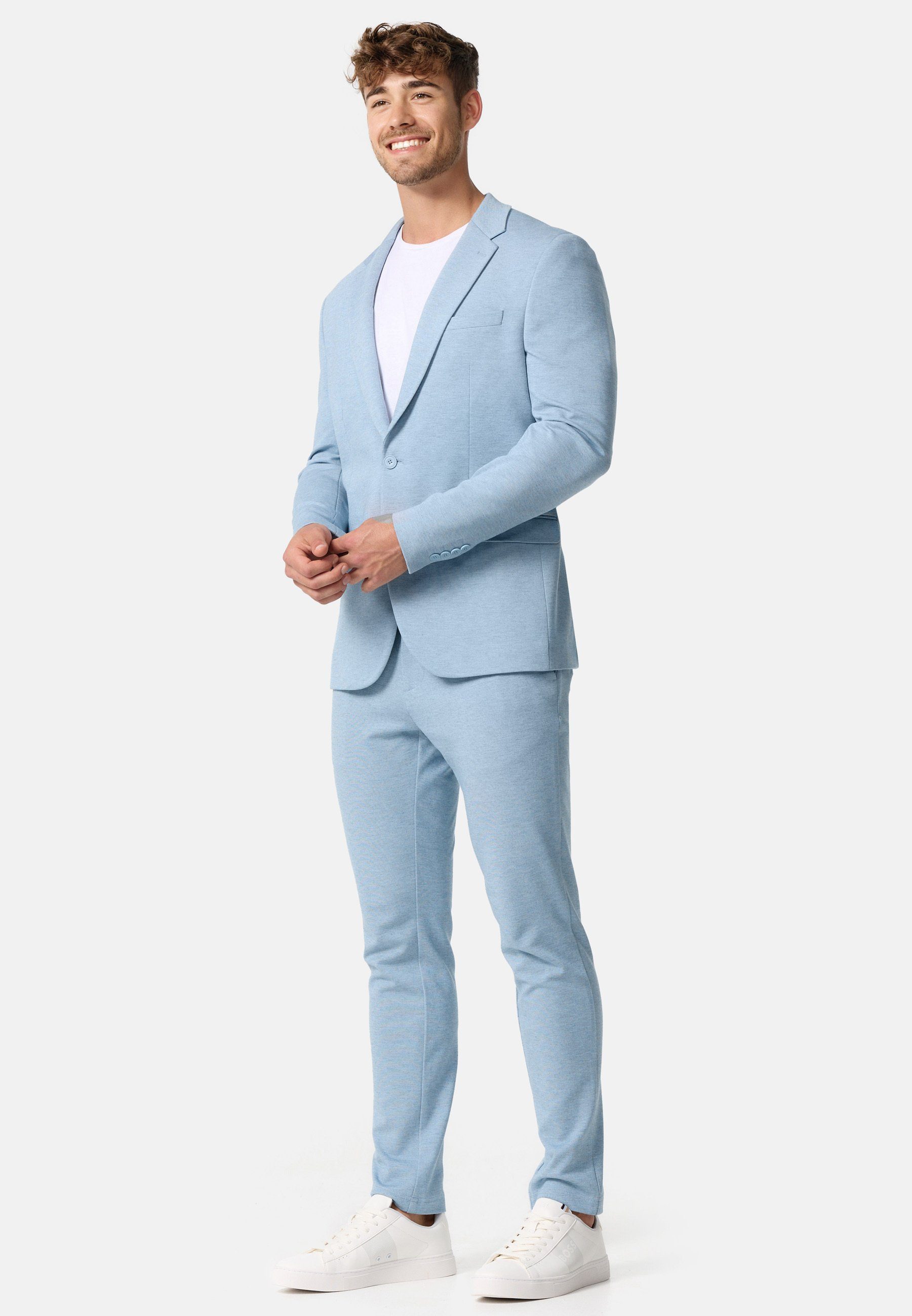 Jeff Anzughose Herren JFEzra Anzug Hose Herrenhose elegantes Design mit hohen Tragekomfort