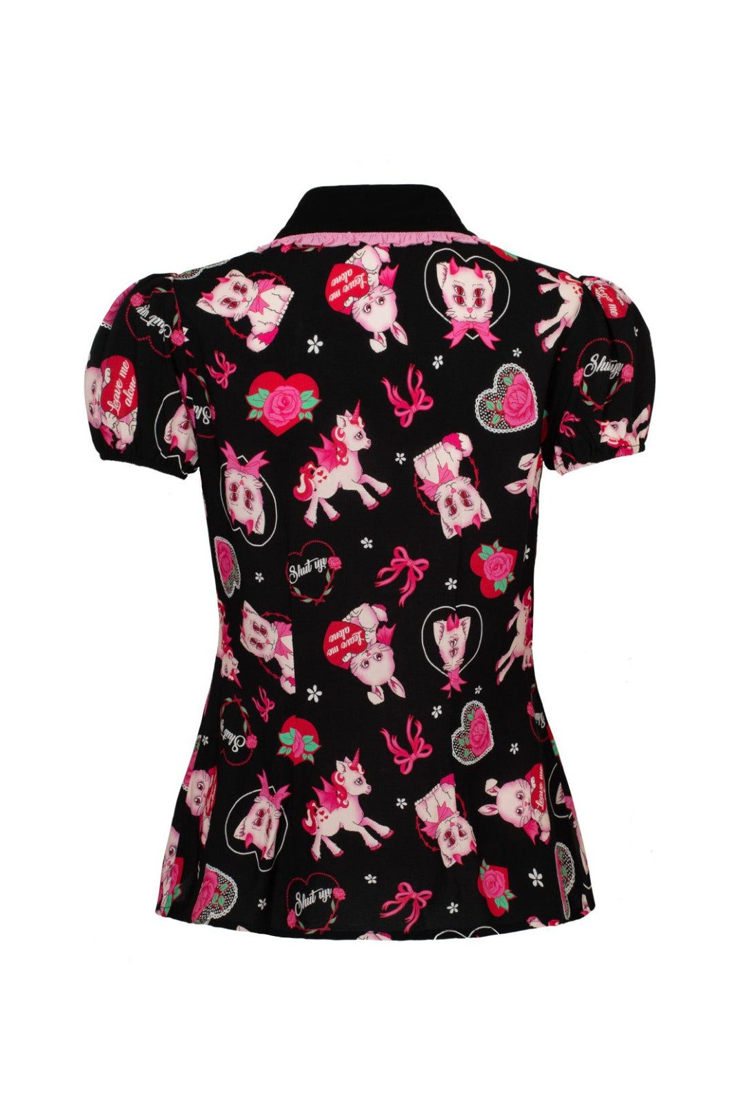 Hell Bunny Blusenshirt Not Into You