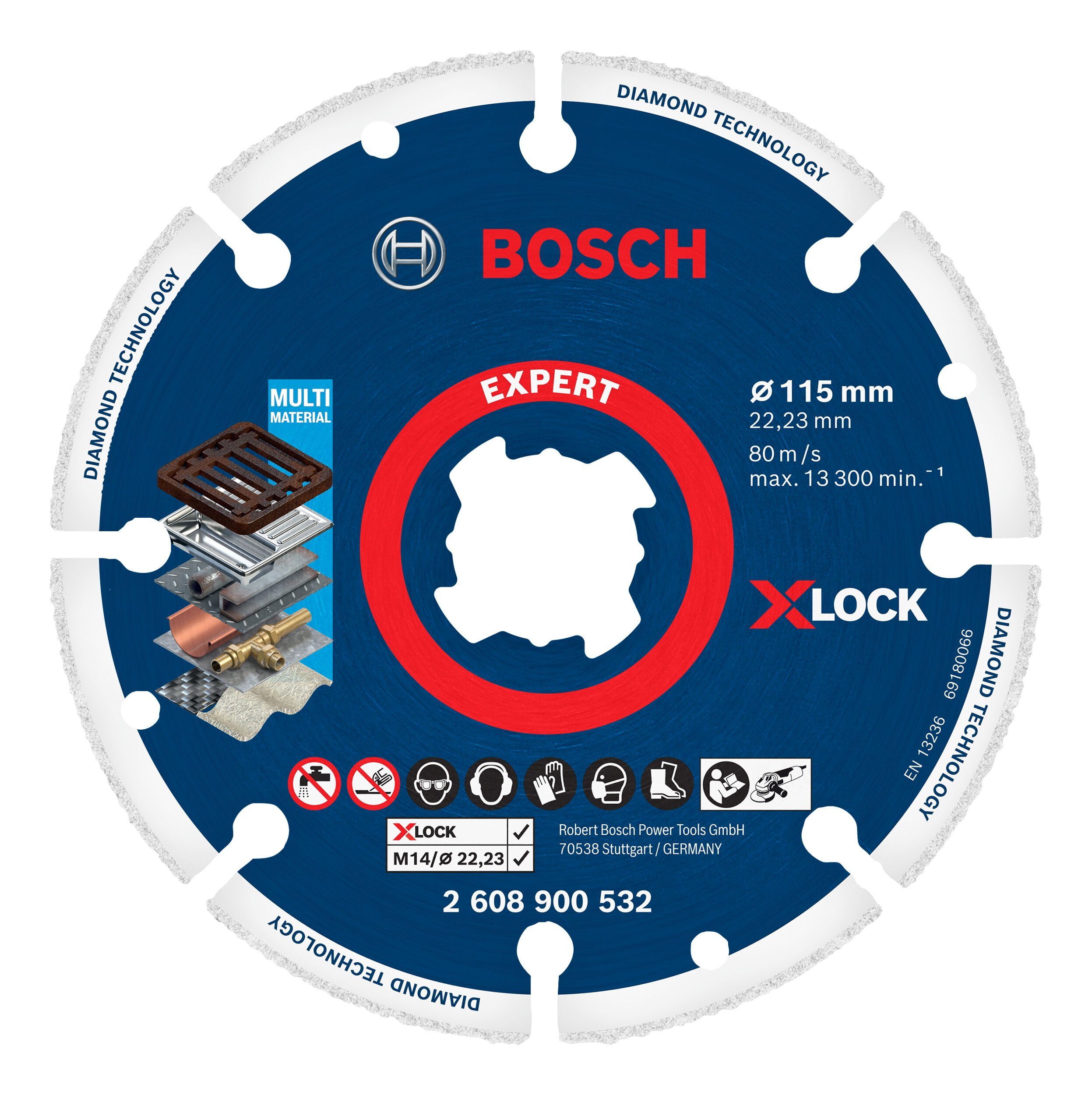 Trennscheibe Expert Diamond Metal Wheel X-LOCK