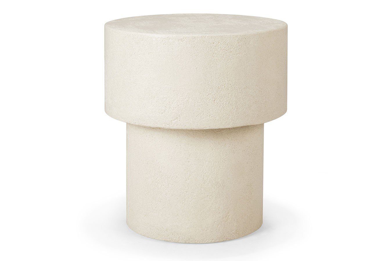 Ethnicraft Couchtisch Beistelltisch Elements natur D 41 cm