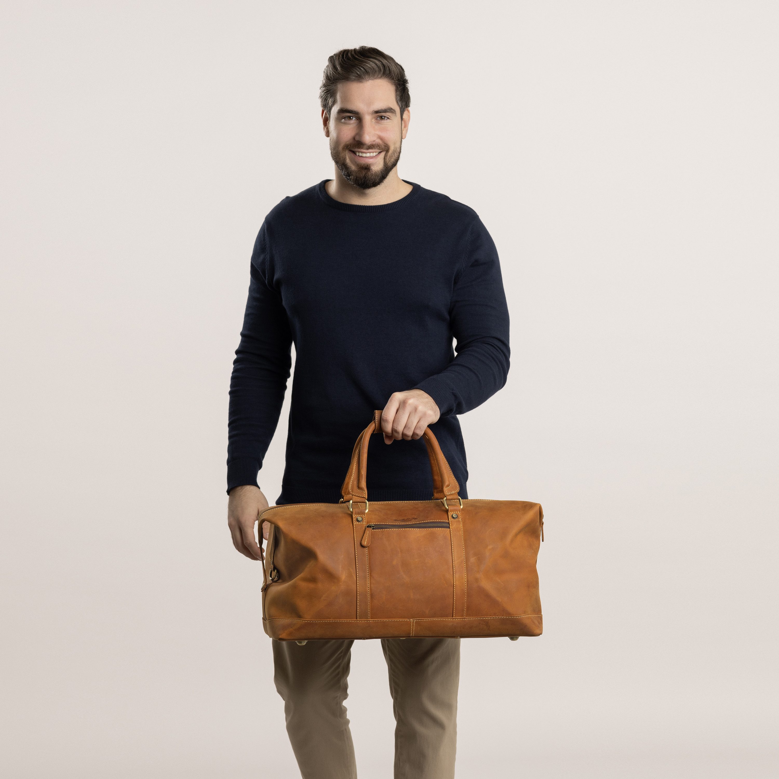 Gusti Leder Shopper Gusti Leder Reisetasche Ruben (1-tlg)