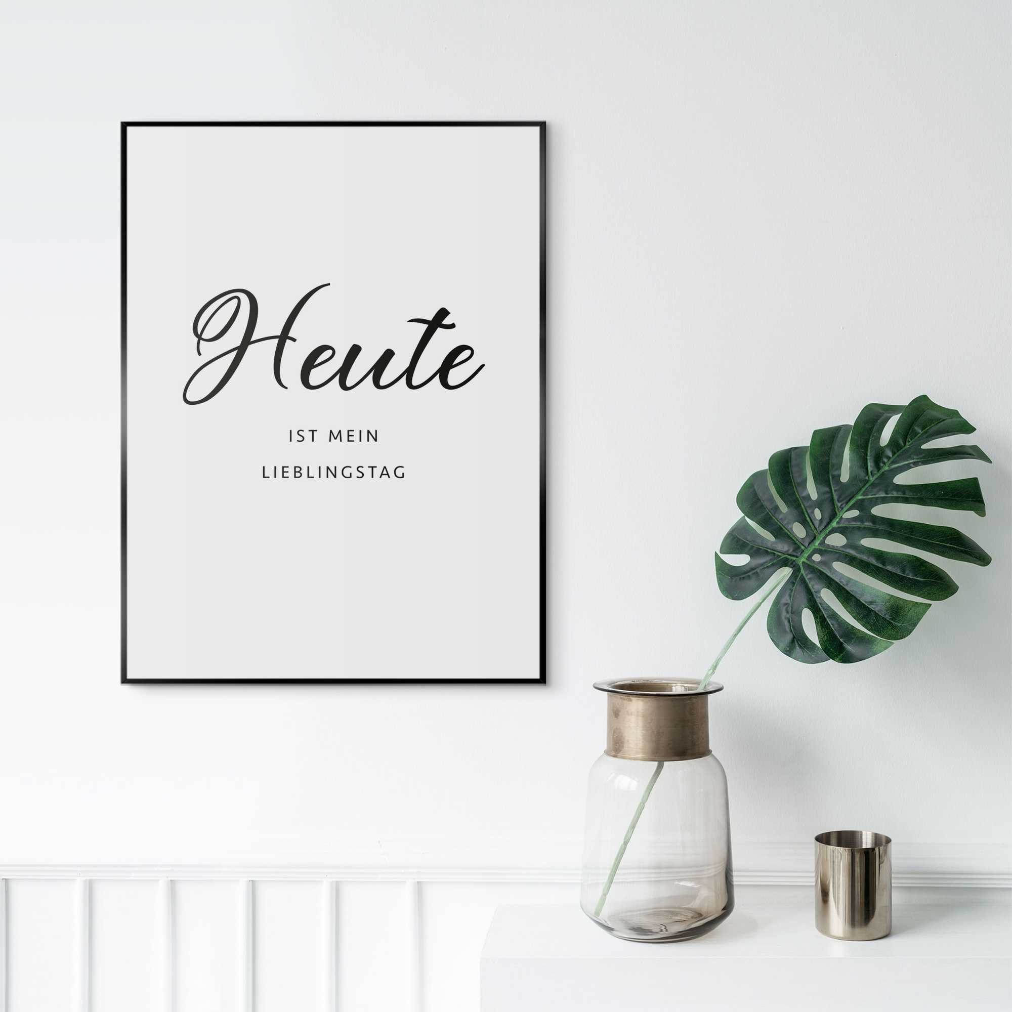 Reinders! Bild mit Rahmen Heute günstig online kaufen