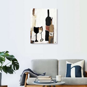 Posterlounge Forex-Bild Christin Lamade, Vino, Wohnzimmer Shabby Chic Malerei