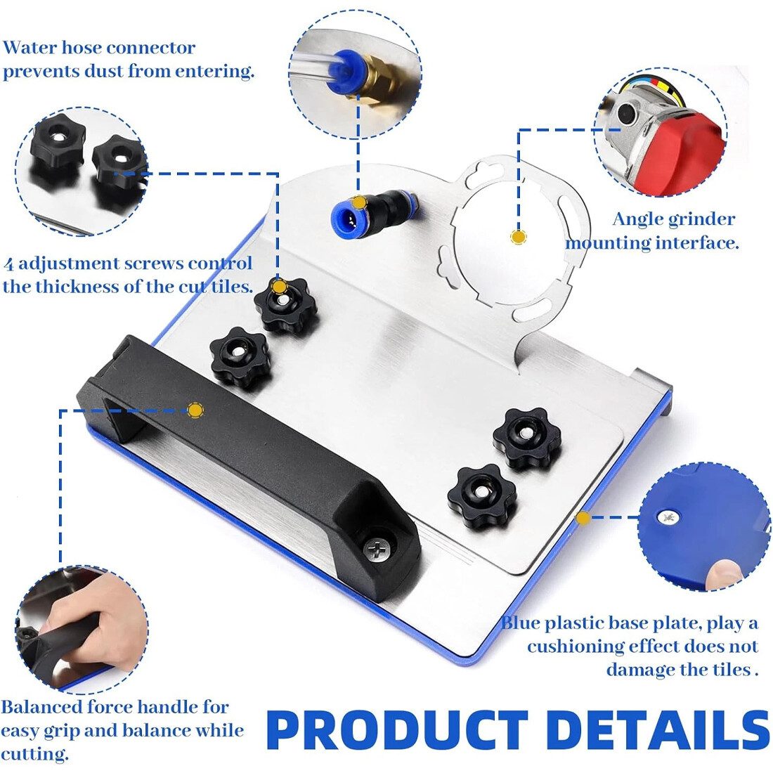 Refined Living Trennständer Winkelschleifer Ständer für 45° Fasenschneiden, günstig online kaufen