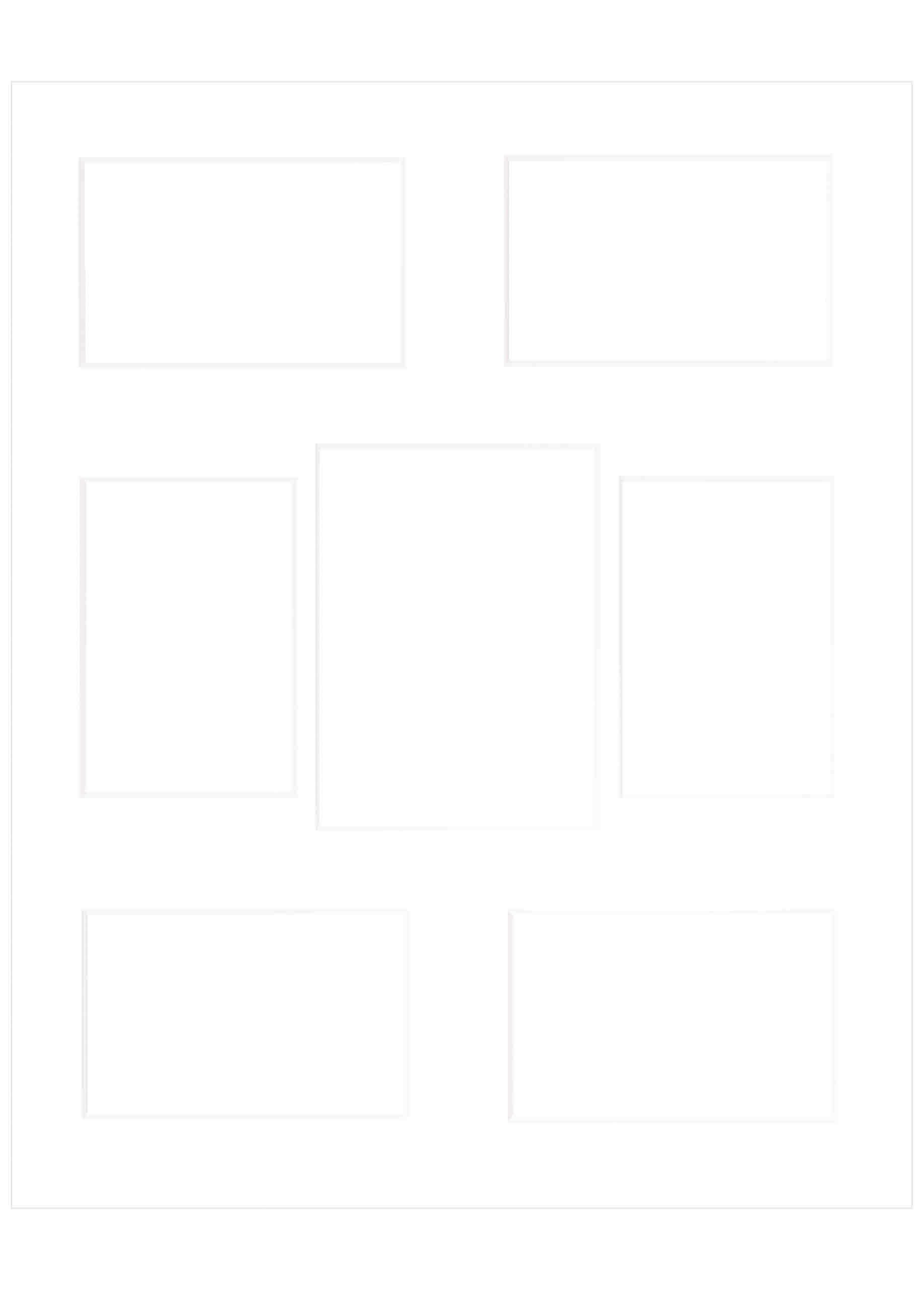 nielsen Bilderrahmen Passepartout Premium 2,5 mm, (1 St)