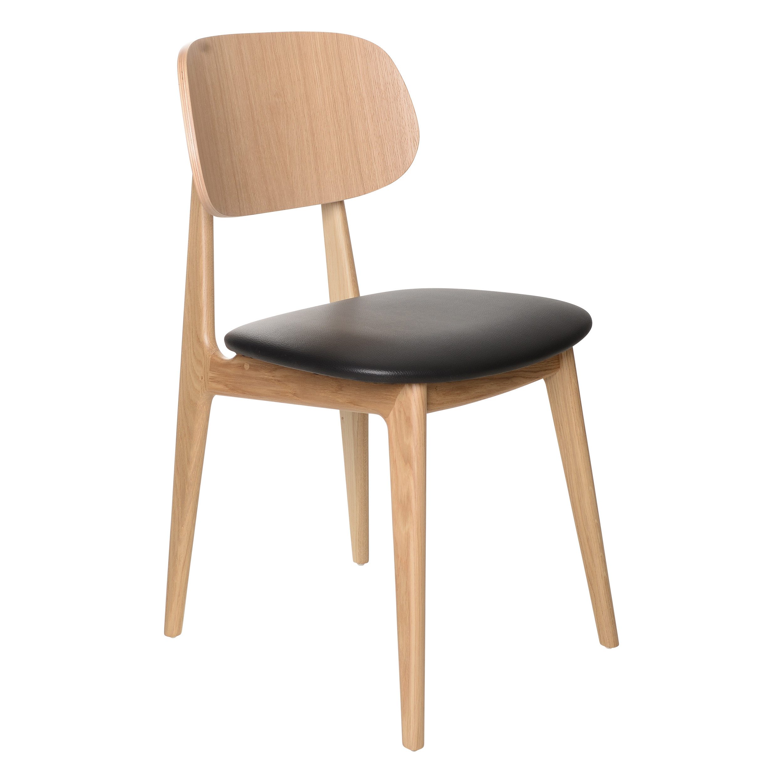 GGMMÖBEL Bistrostuhl Maria Holz, 2er-Set Innen Hohe Tragkraft/Langlebig
