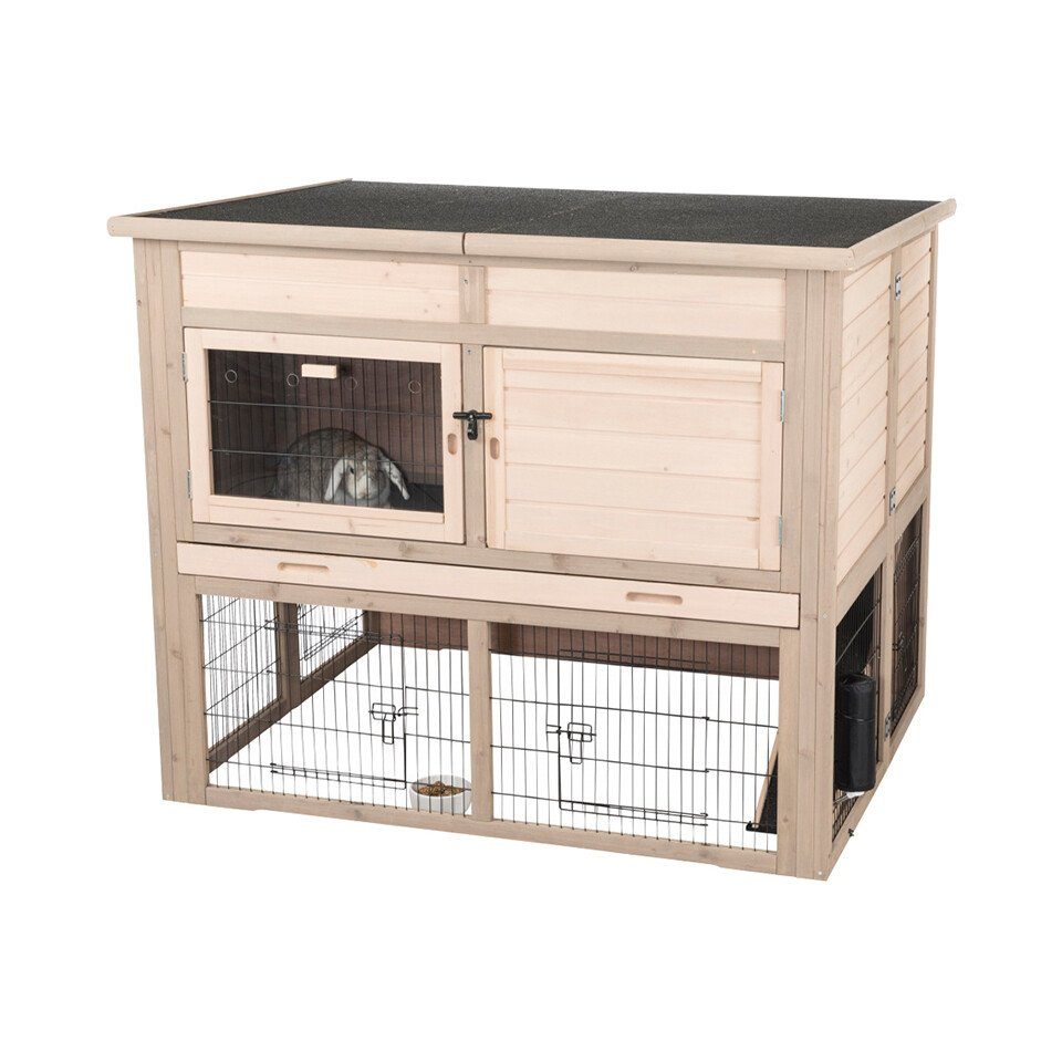 TRIXIE Kleintierstall natura Kleintierstall XL mit Wärmedämmung