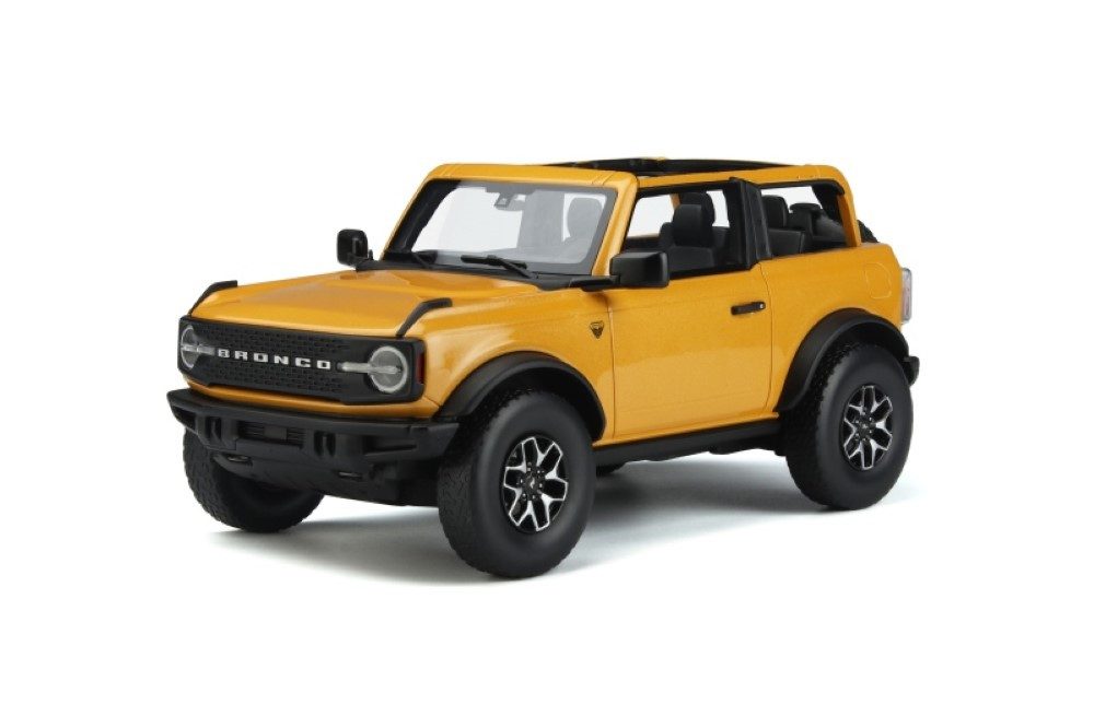 GT Spirit Modellauto Ford Bronco Badlands 2021 orange, Maßstab 1:18
