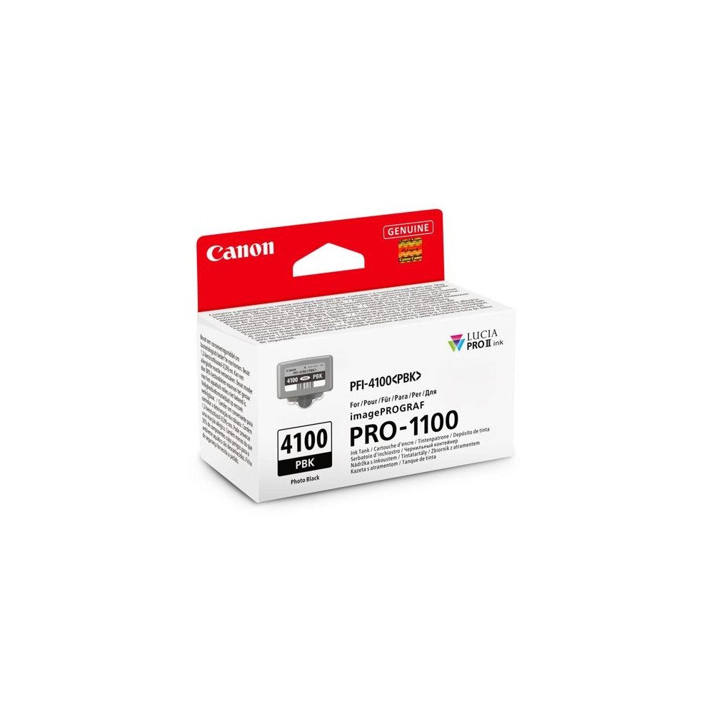 Canon Canon PFI-4100 PBK Foto Schwarz Tinte Многофункциональный принтер, (Hochwertige Photo Black Tinte)