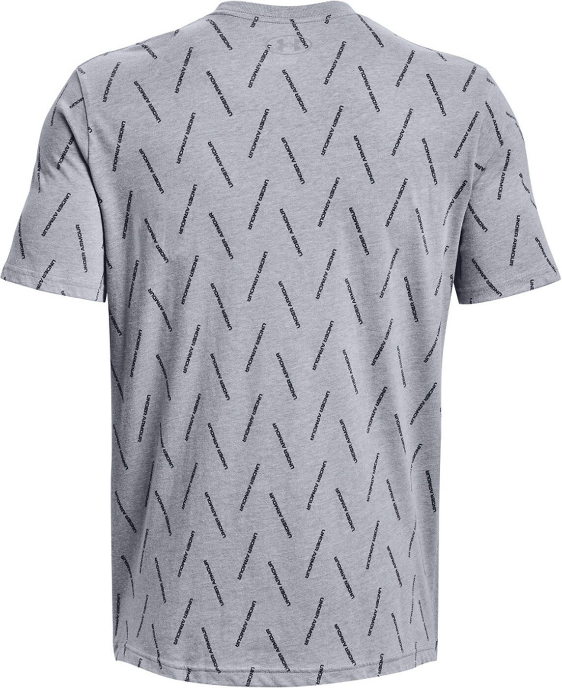 STEEL UA M NEW LIGHT HEATHER ELEVATED CORE T-Shirt Under AOP Armour®