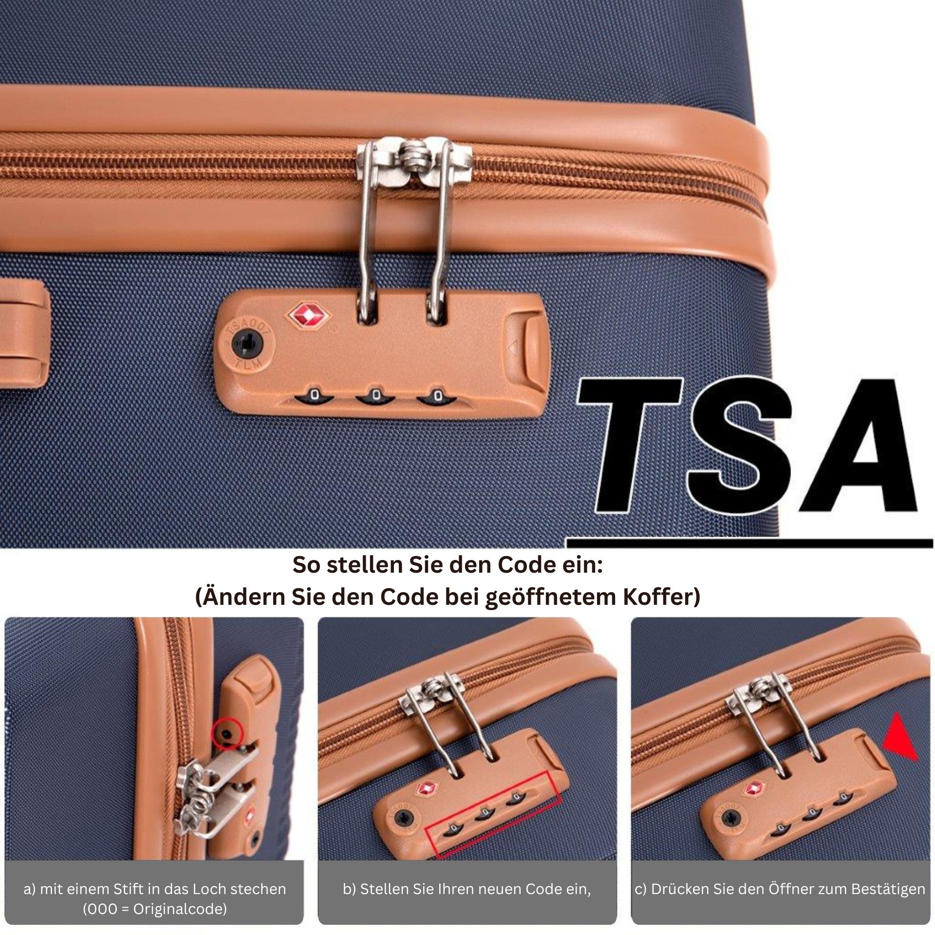 Travelhouse Trolleyset Bari, 4 Rollen, (Spar-Set, 6 tlg., Hartschalen Trolley-Set 6-teilig)