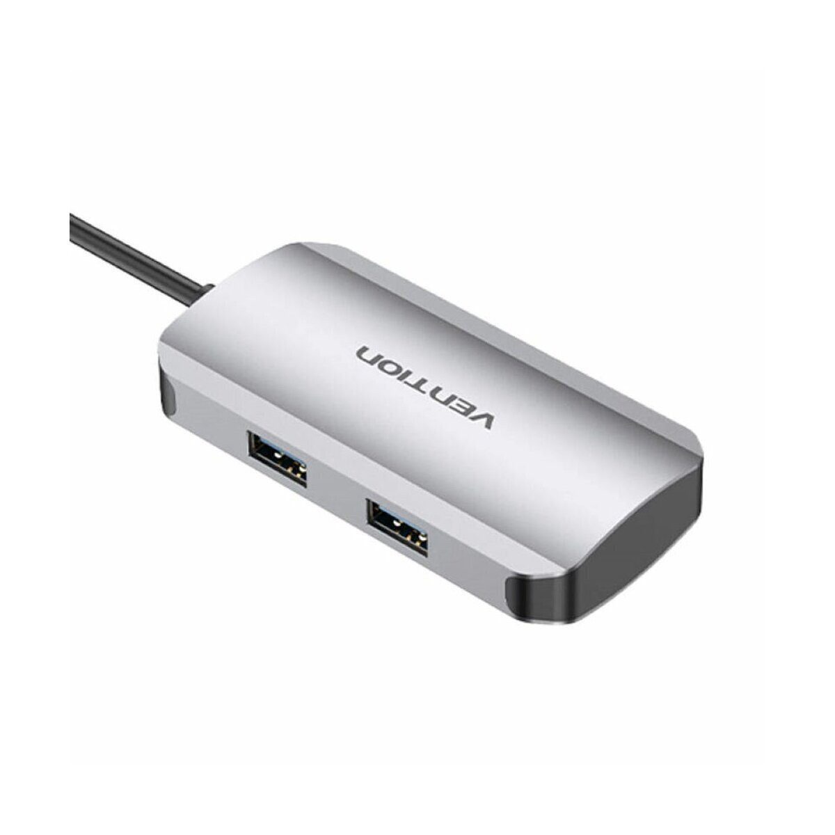 VENTION USB-C auf USB-C Dockingstation - 3x USB3.0, PD 0,15m grau - USB-C USB-Adapter