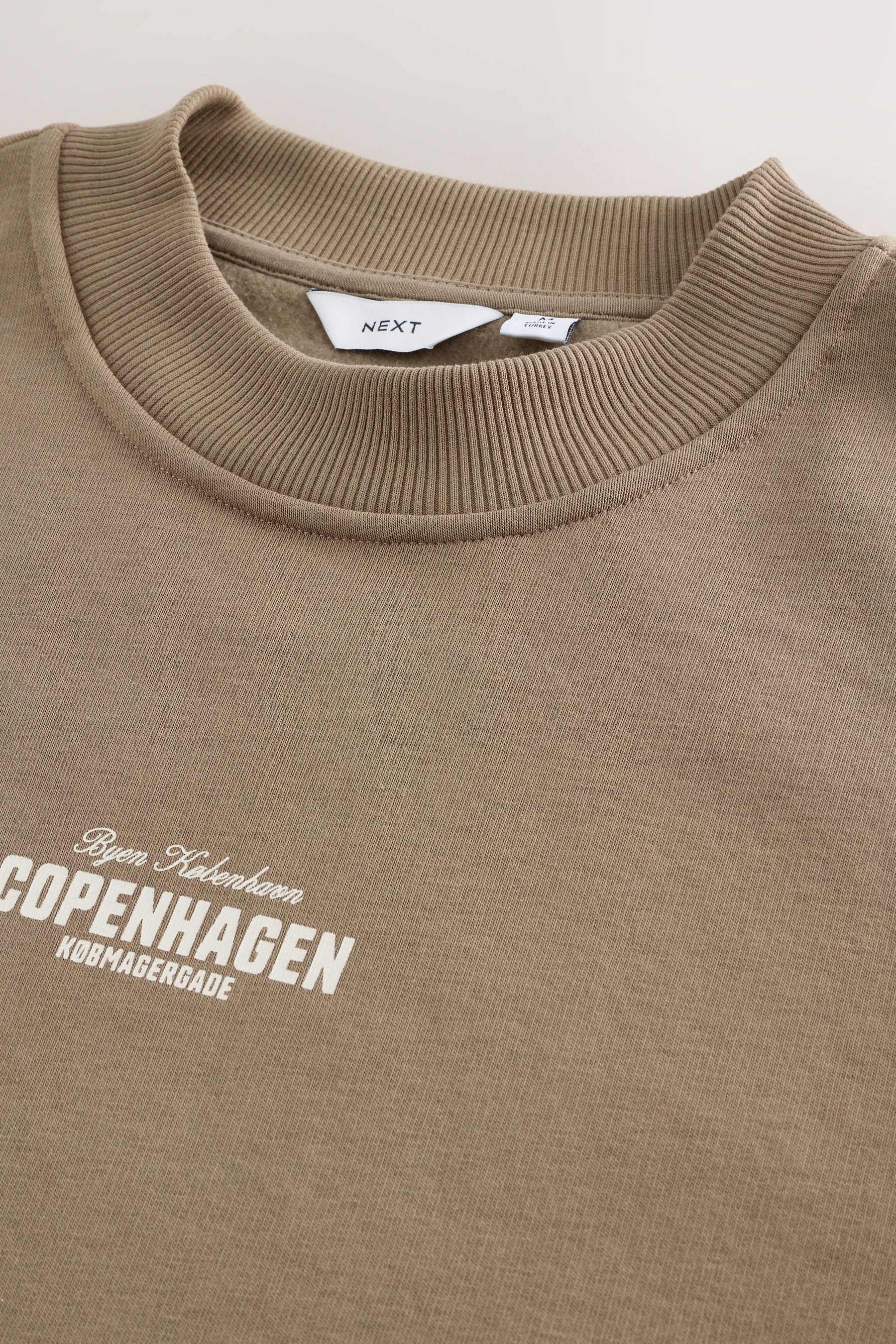 Next Sweater Grafik-Kapuzensweatshirt (1-tlg) günstig online kaufen