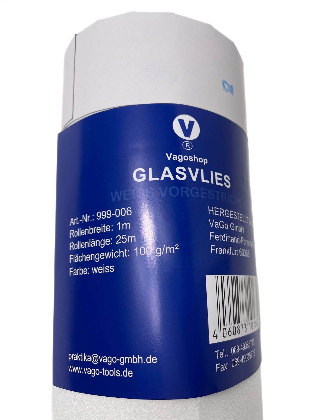 VaGo-Tools Malervlies Anstrichvlies Malervlies 100g/m² 25m² 1 Rolle, (Set)