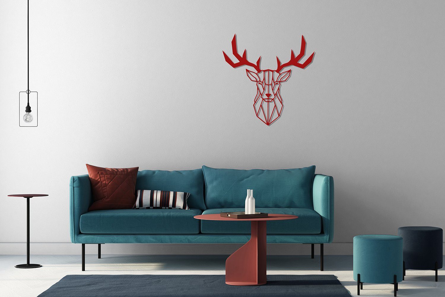 tuning-art Wanddekoobjekt WB07 Wanddekoration Deko Metallschild günstig online kaufen