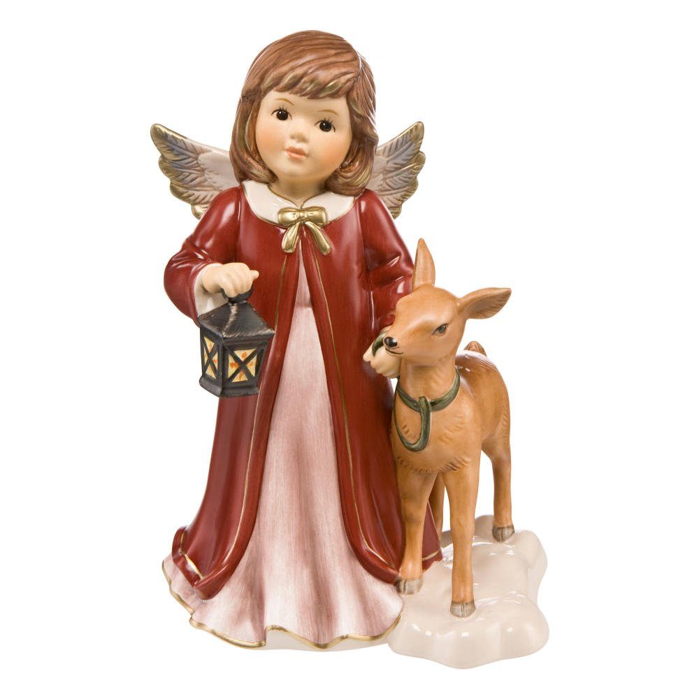 Goebel Weihnachtsfigur Schutzengel Gloria - Engel Der Liebe, Dekoriert