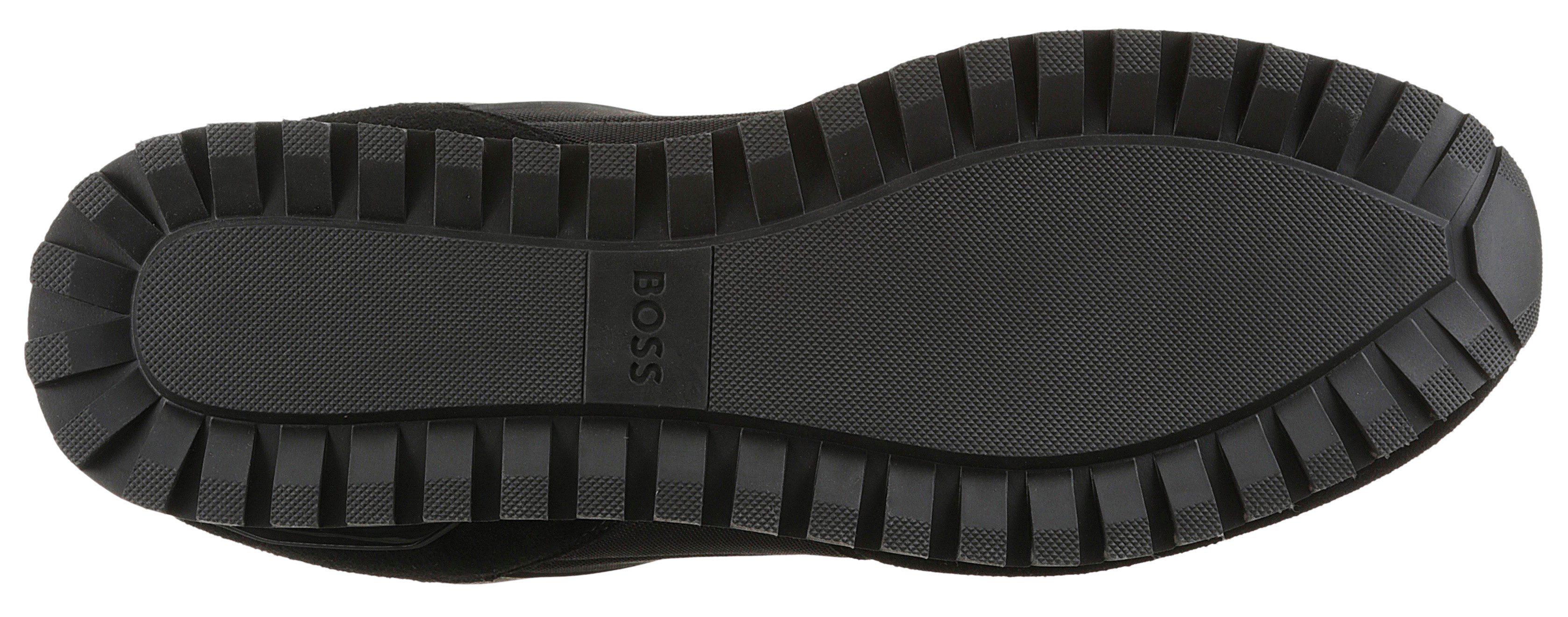 BOSS Parkour_L_Runn Sneaker Schnürschuh, Halbschuh, Freizeitsneaker mit Profilsohle