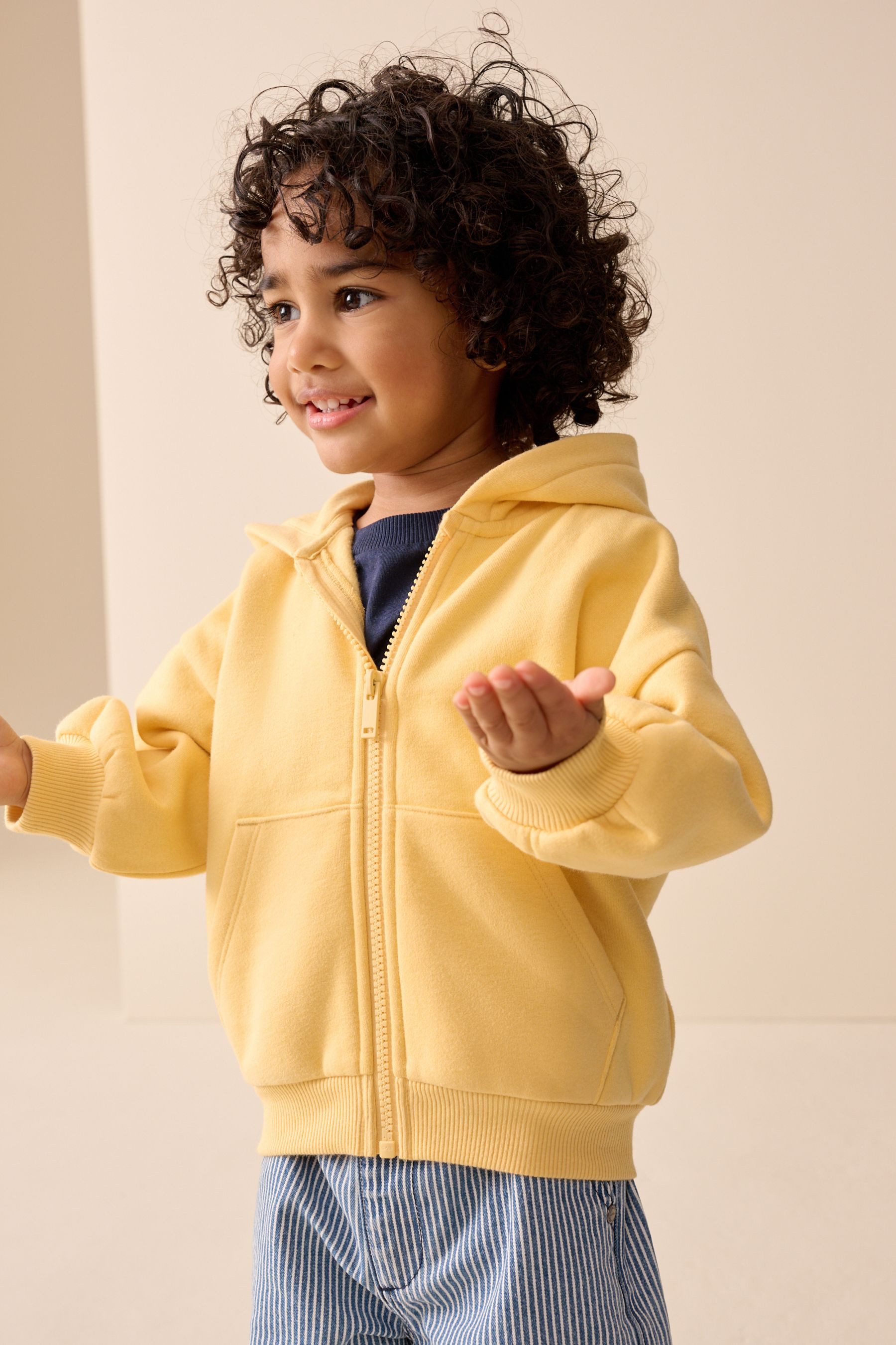 Next Hoodie Kapuzenjacke mit durchgehendem Reißverschluss (1-tlg)