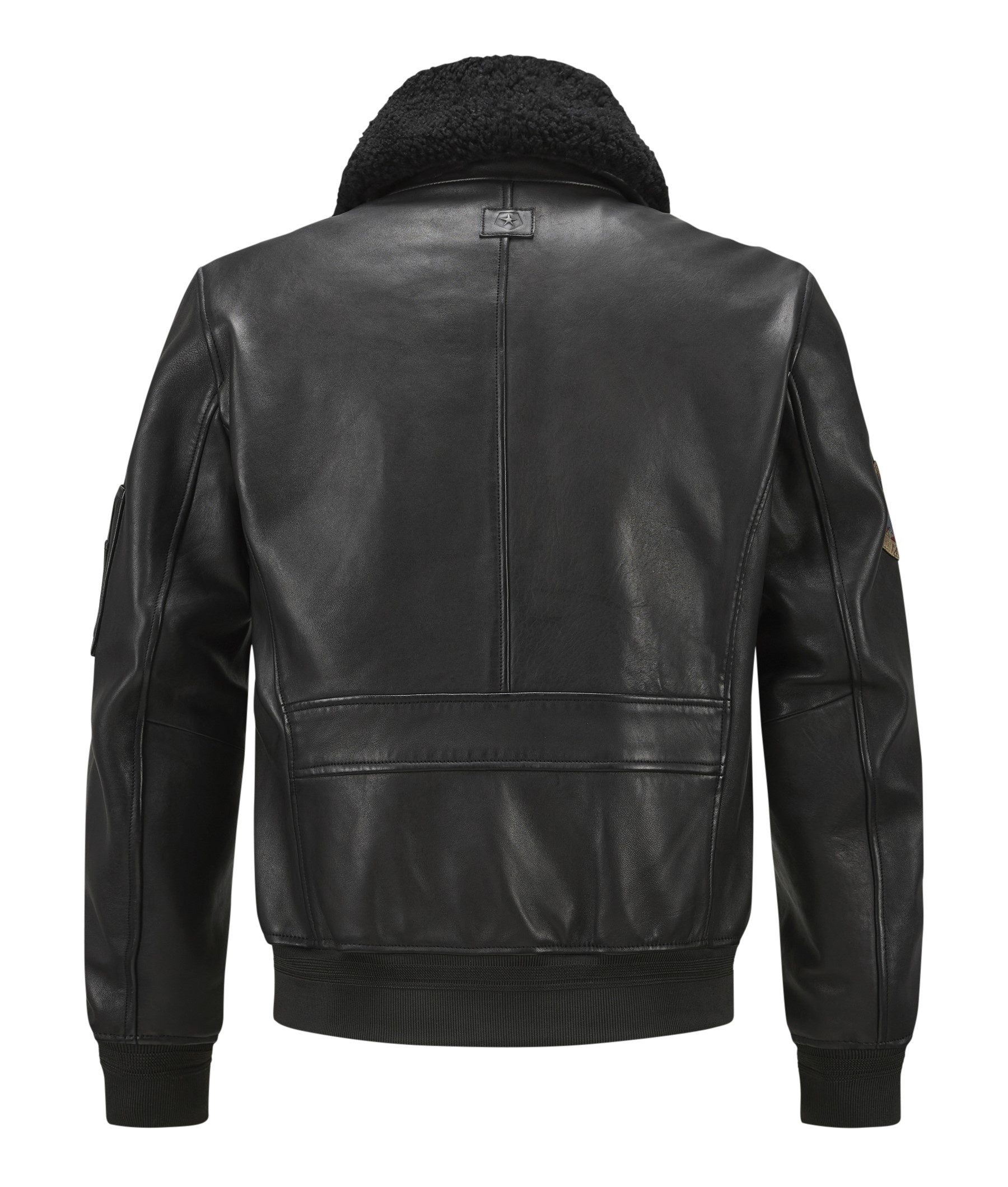 Milestone Lederjacke MSTerry Blouson aus butterweichem Rindleder mit abnehmbarem Fellkragen