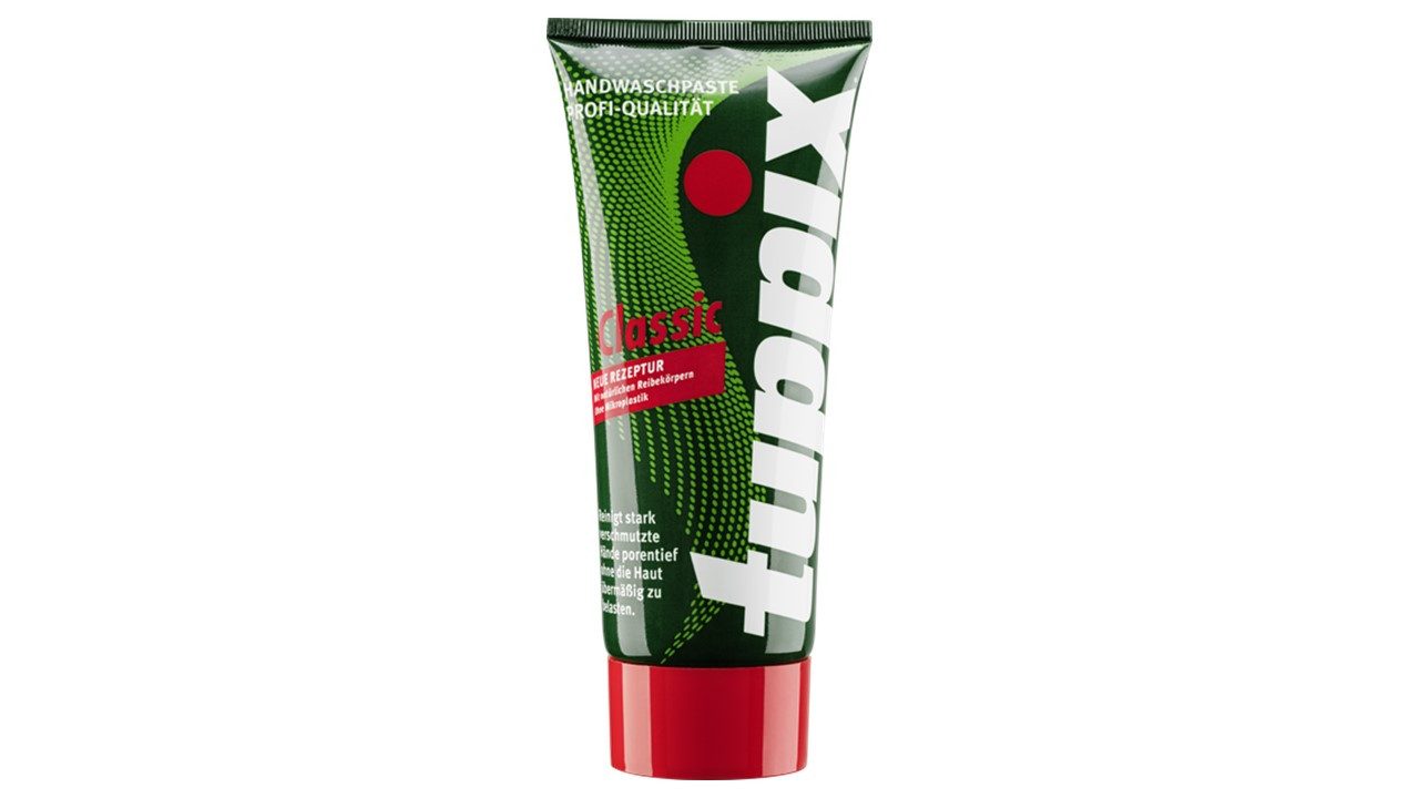 Tuppix Handwaschpaste Tuppix Handwaschpaste Classic mit natürlichen Reibekörpern 200ml, 1-tlg., natürliche Reibekörper, hautschonend, ohne Mikroplastik