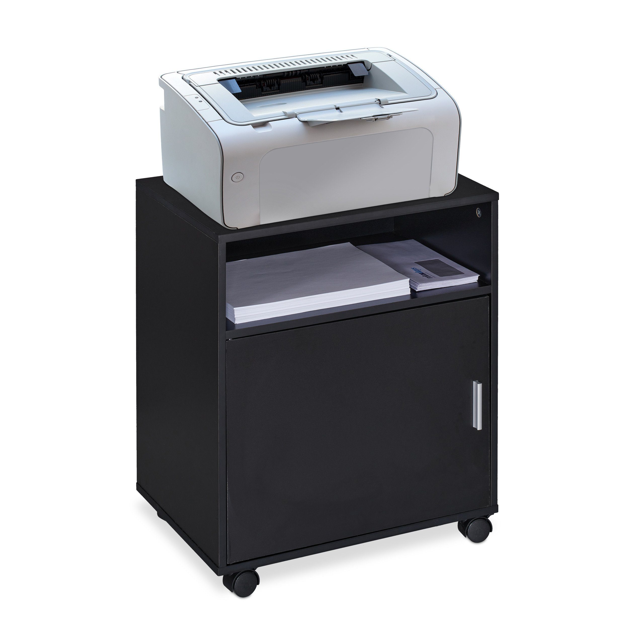 relaxdays Rollcontainer mit 3 Fäch günstig online kaufen