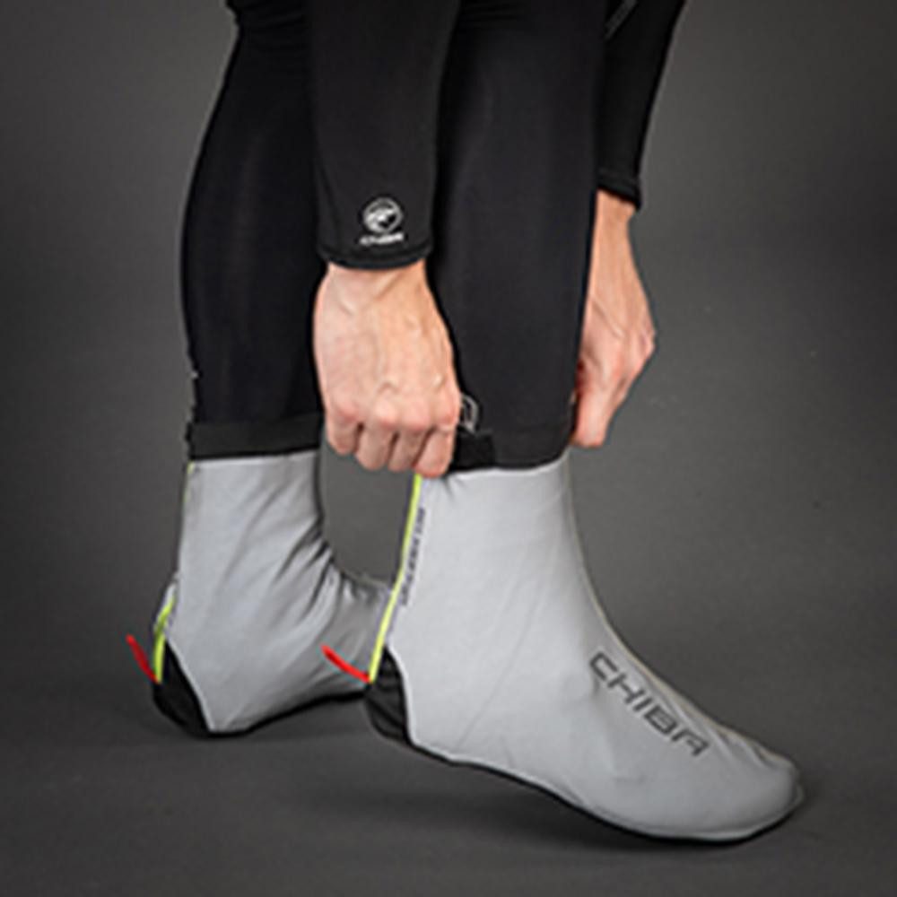 Chiba Fahrrad-Überschuh Chiba Reflex Überschuh, 50-1 - silber reflex, L