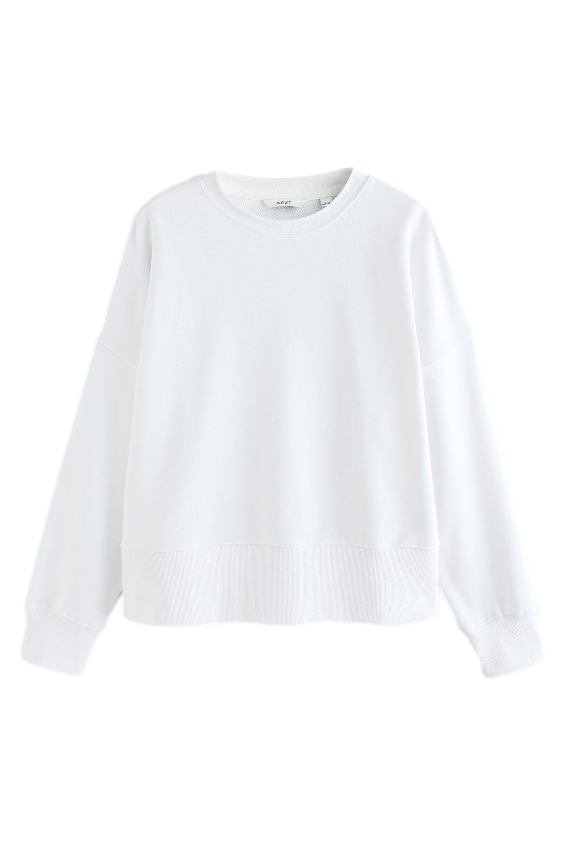 Next Sweater Sweatshirts mit fransigem Saum günstig online kaufen