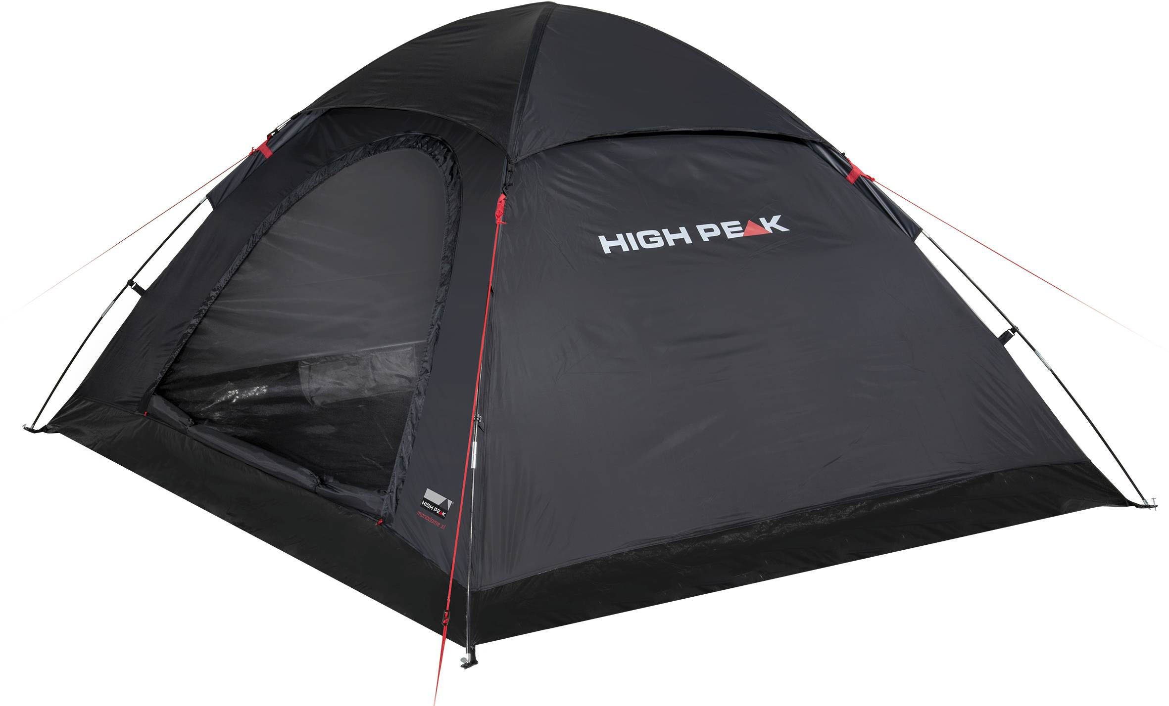 High Peak Kuppelzelt Zelt Monodome XL, Personen: 4 (mit Transporttasche)