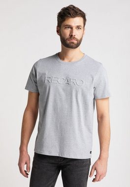 RECARO T-Shirt RECARO T-Shirt Embossed, Herren Shirt, Rundhals, 100% Baumwolle, Made in Europe