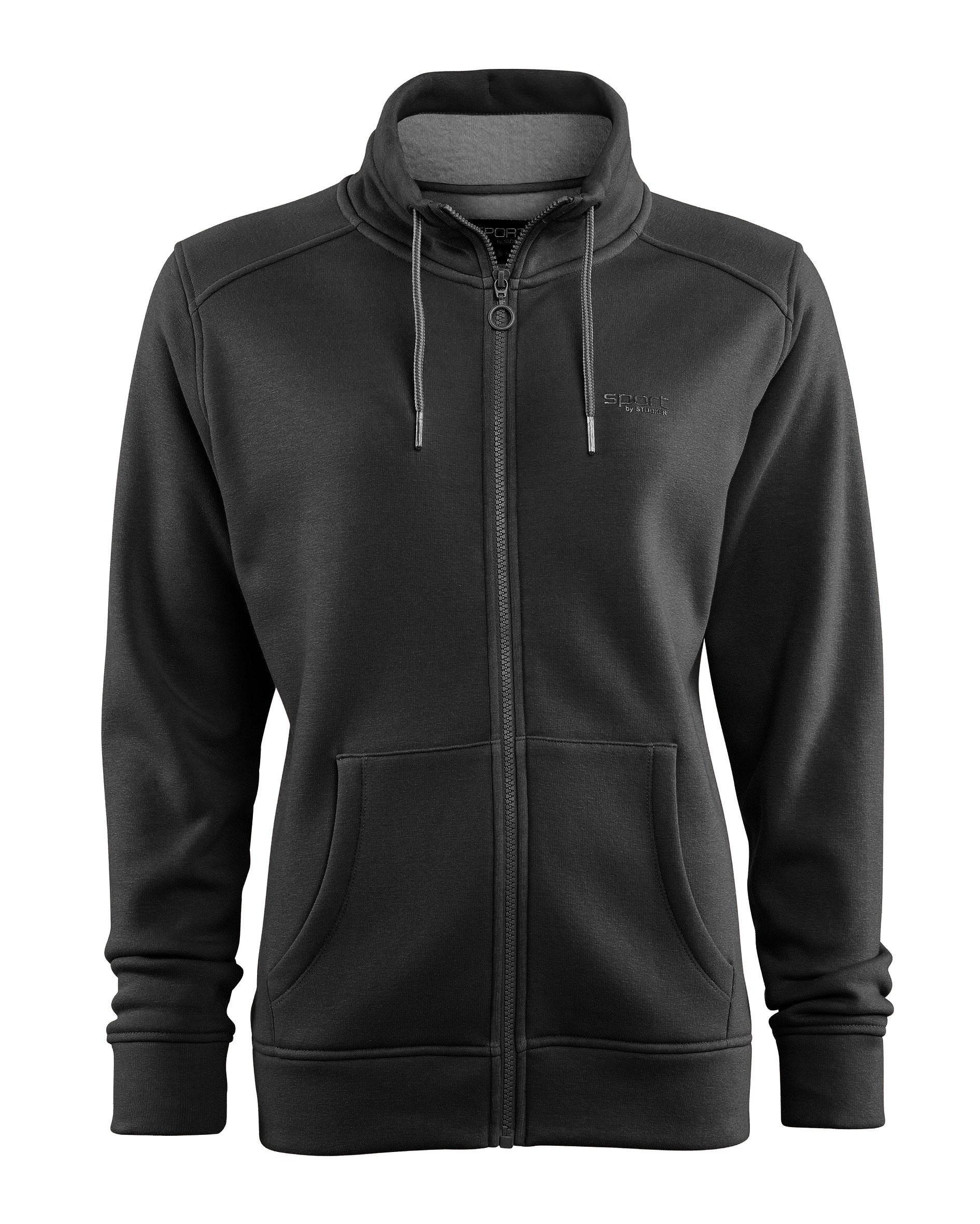 STOOKER WOMEN Sweatjacke JANE mit Stehkragen Sweatjacke Sweatjacke Regular Fit Moderner Casual-Look für Damen – Bild 4 von 4