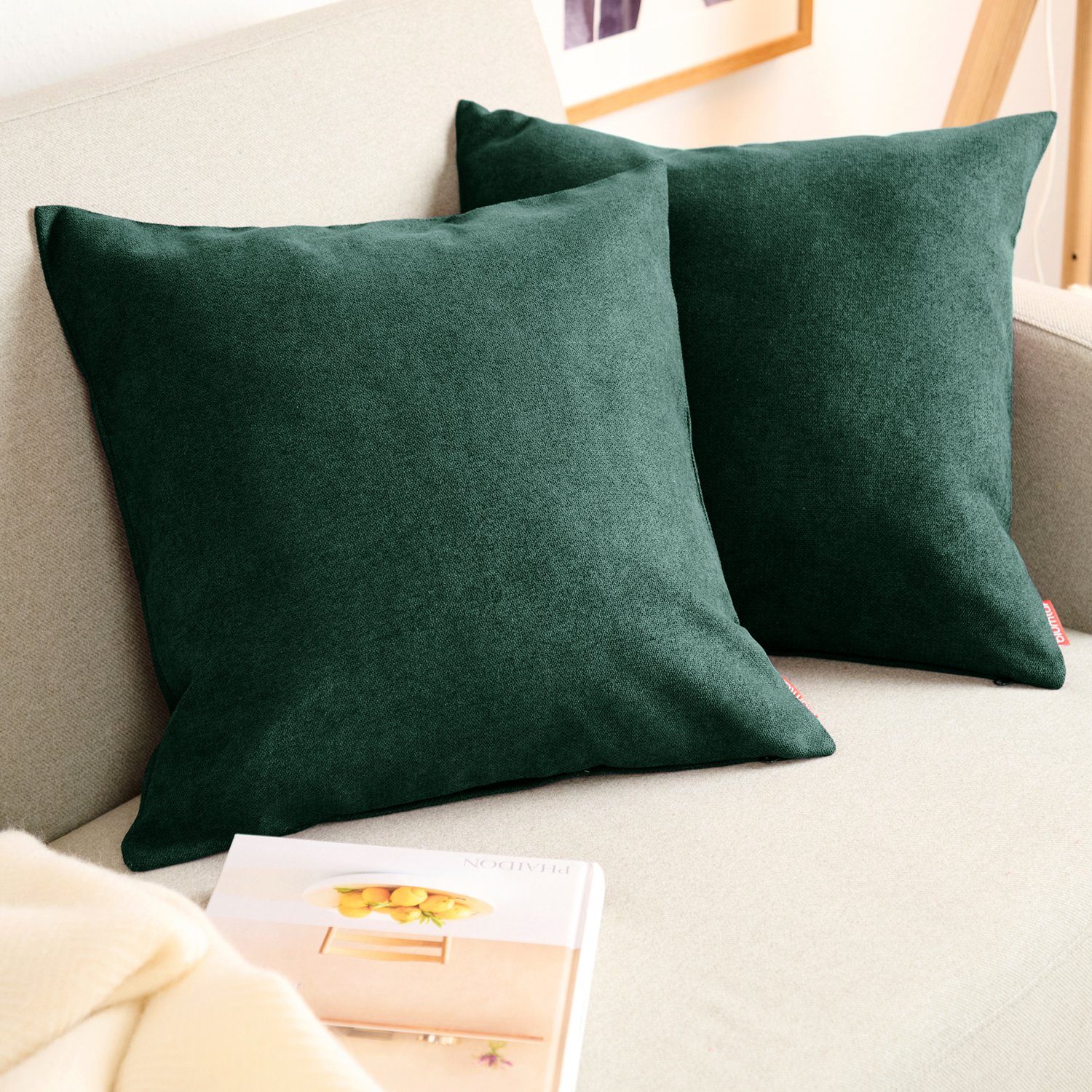 Blumtal Kissenbezug Chenille - Kuscheliges Zierkissen, günstig online kaufen