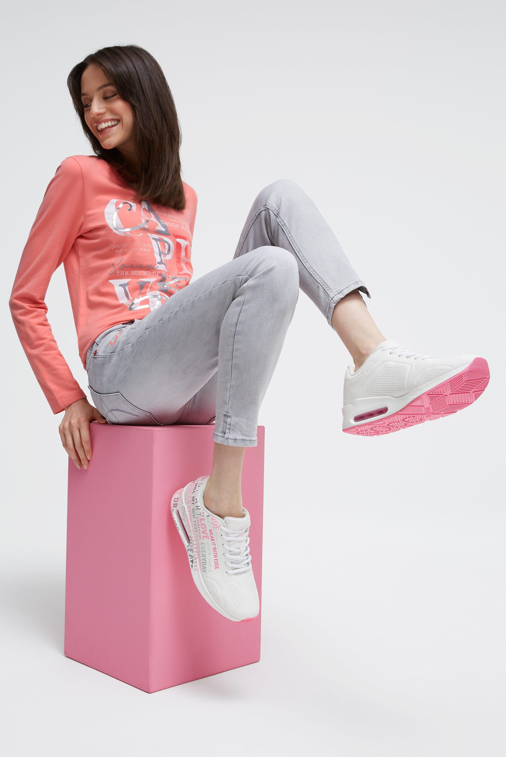 SOCCX Sneaker mit Wechselfußbett