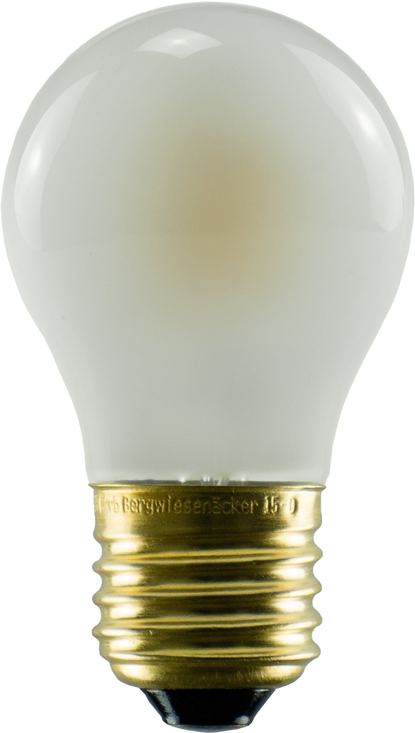 SEGULA LED-Leuchtmittel Soft Line, E27, 1 St., Warmweiß, dimmbar, Soft Glühlampe A15 klein matt, E27