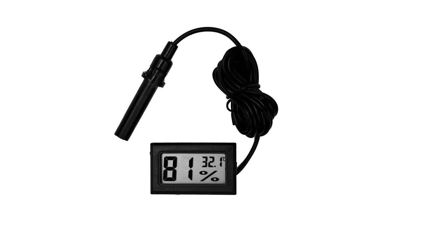 PaulZdrada Hygrometer Thermometer Hygrometer Temperatur und Luftfeuchtigkeit Messgerät, (1-St), für Wohnwagen / Wohnmobil, Keller oder diverse Räume