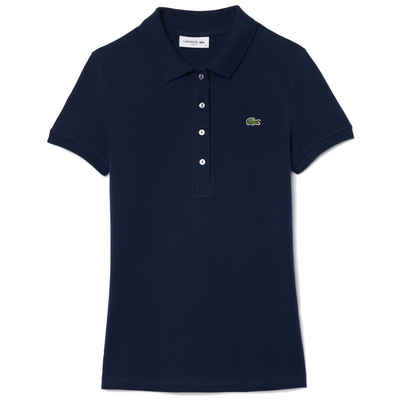 Lacoste Poloshirt SLIM FIT POLOSHIRT AUS BAUMWOLLJERSEY Shirt Damen