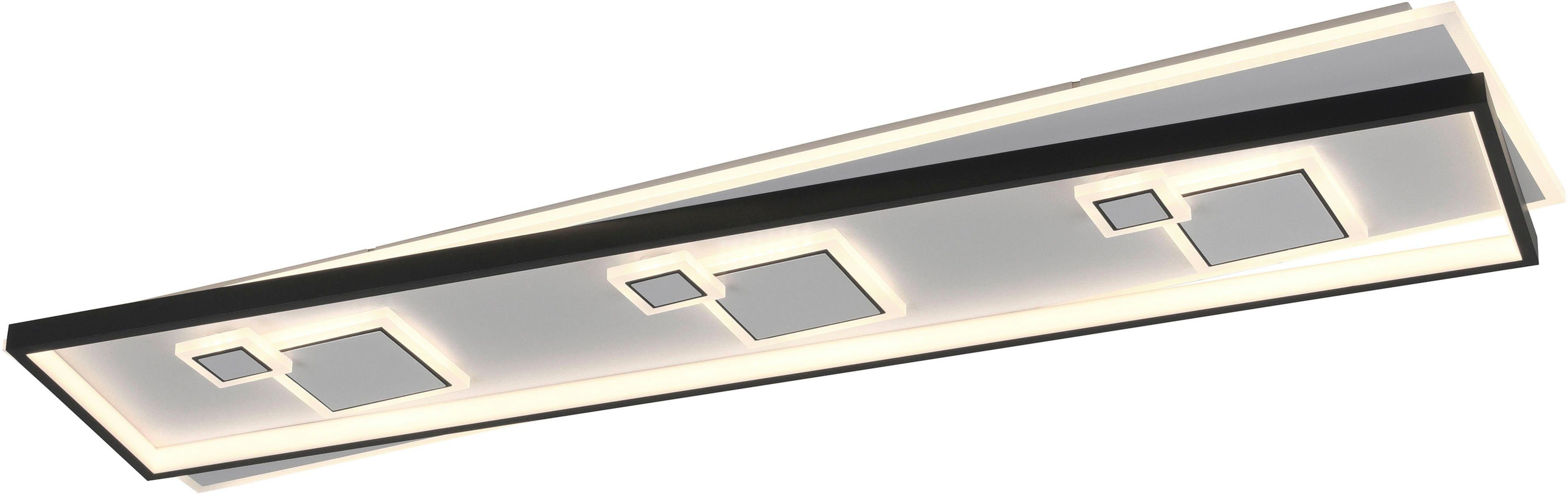 Paul Neuhaus Deckenleuchte MAILAK, steuerbar Warmweiß, schaltbar, (Schalter) separat LED, LED integriert, fest getrennt